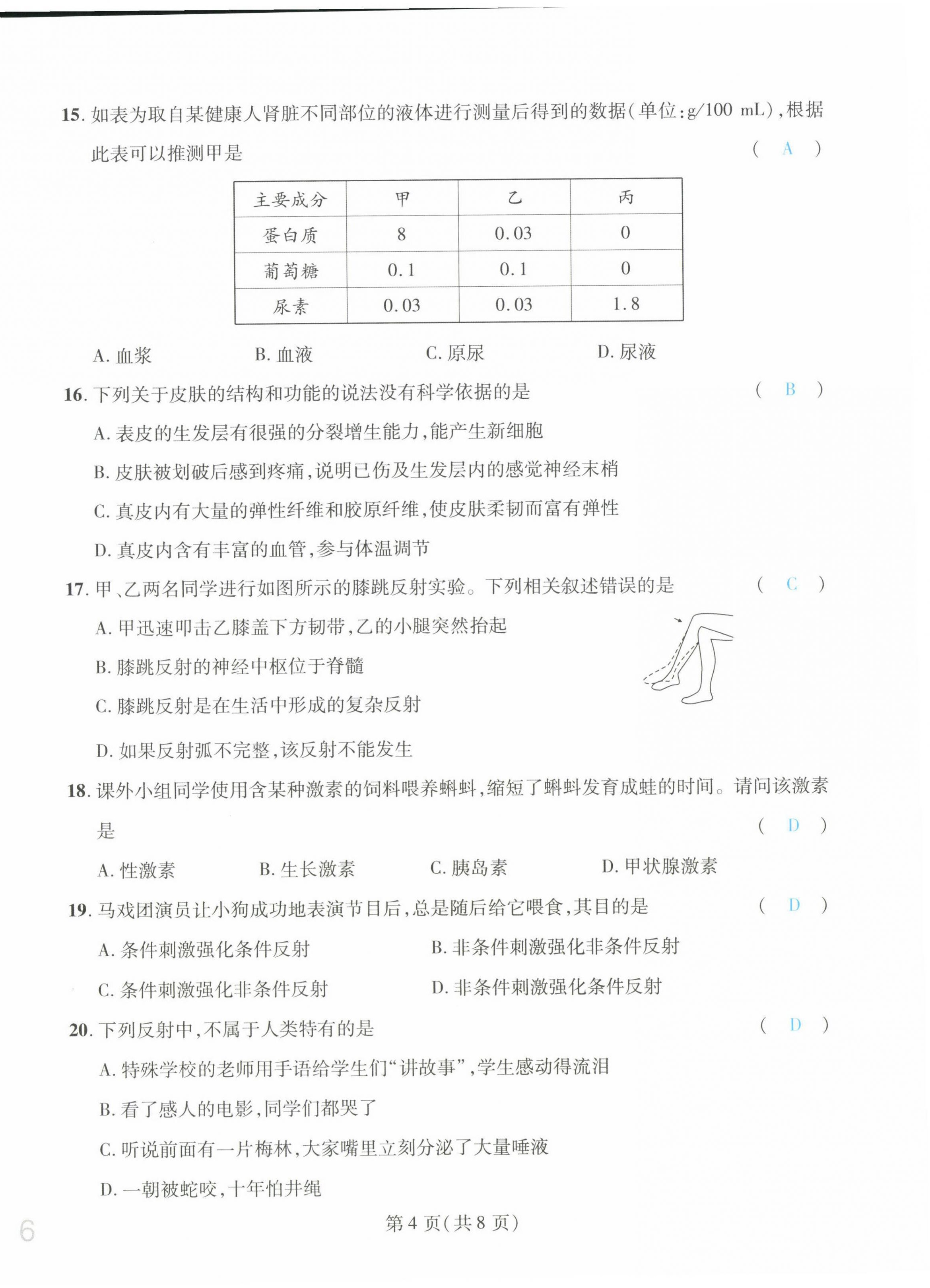 2022年決勝會考生物北師大版 第12頁