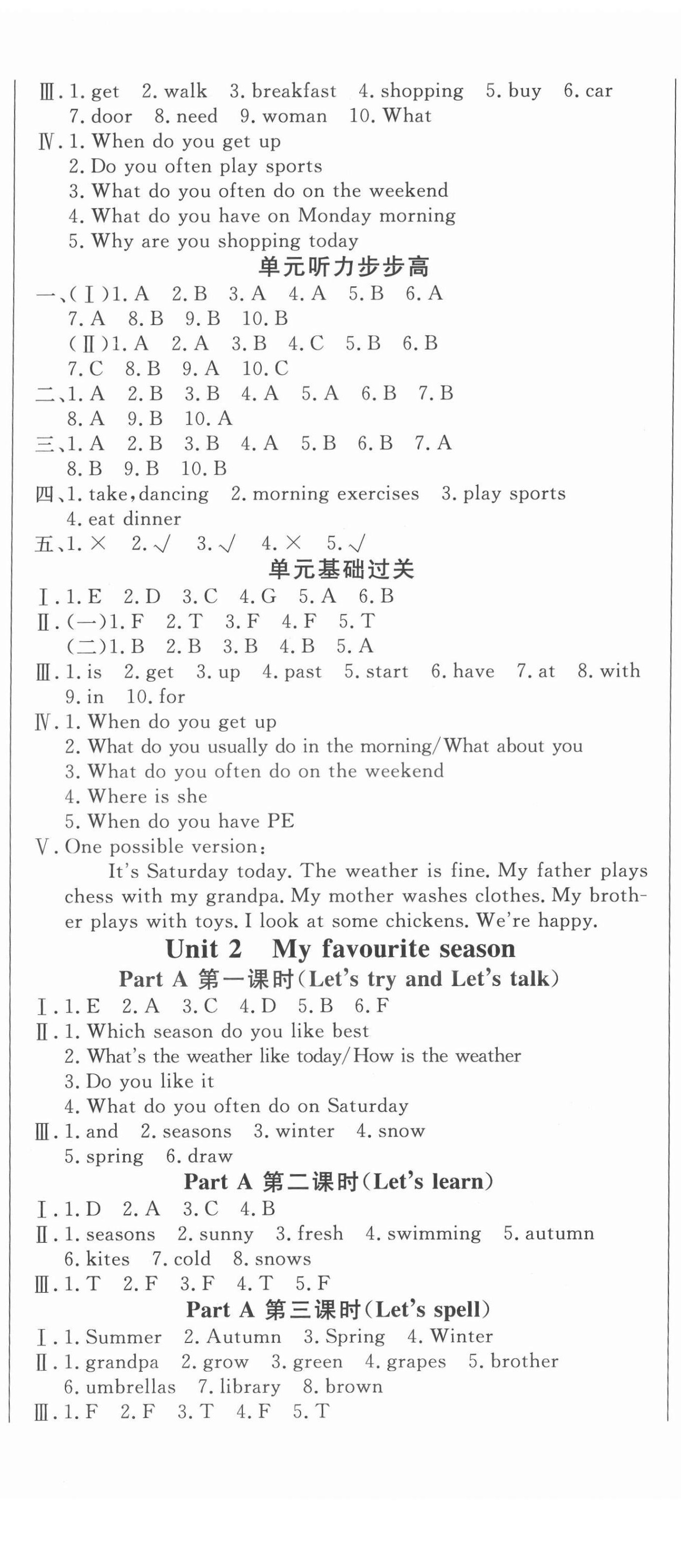 2022年狀元坊全程突破導(dǎo)練測五年級英語下冊人教版東莞專版 第2頁