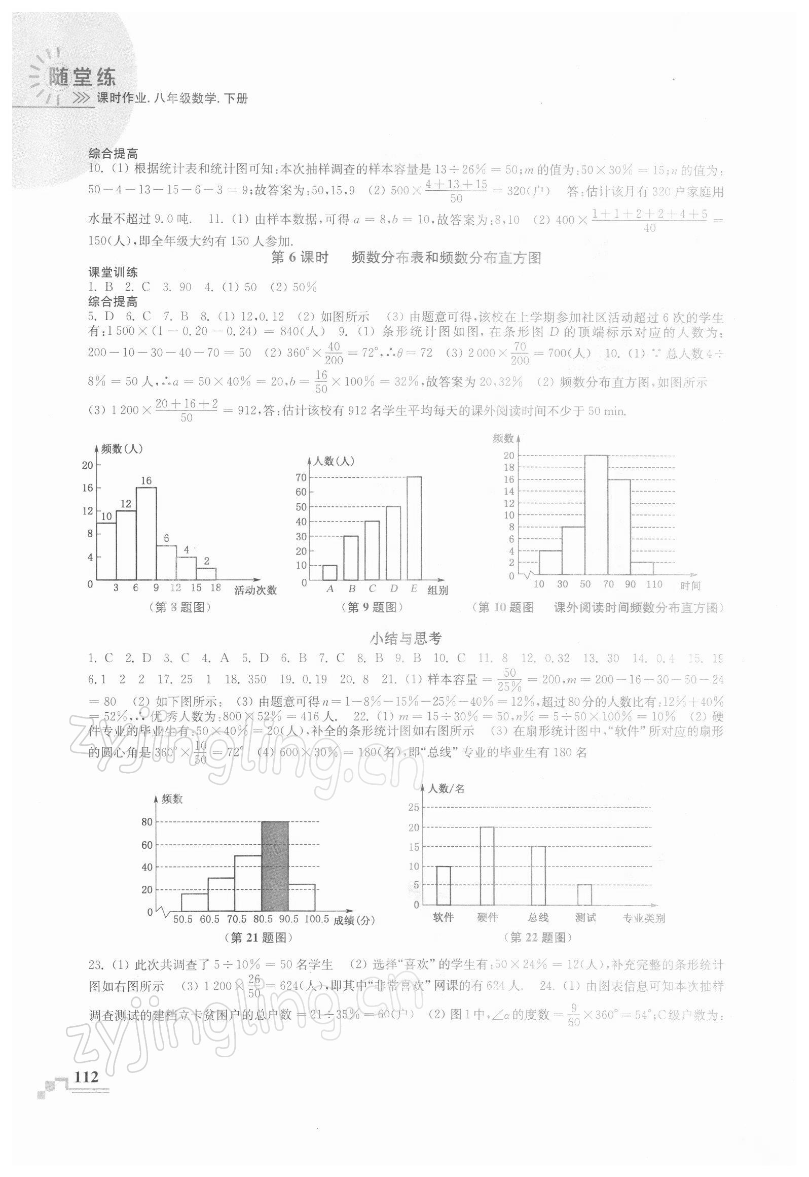 2022年隨堂練課時(shí)作業(yè)八年級數(shù)學(xué)下冊蘇科版 第2頁