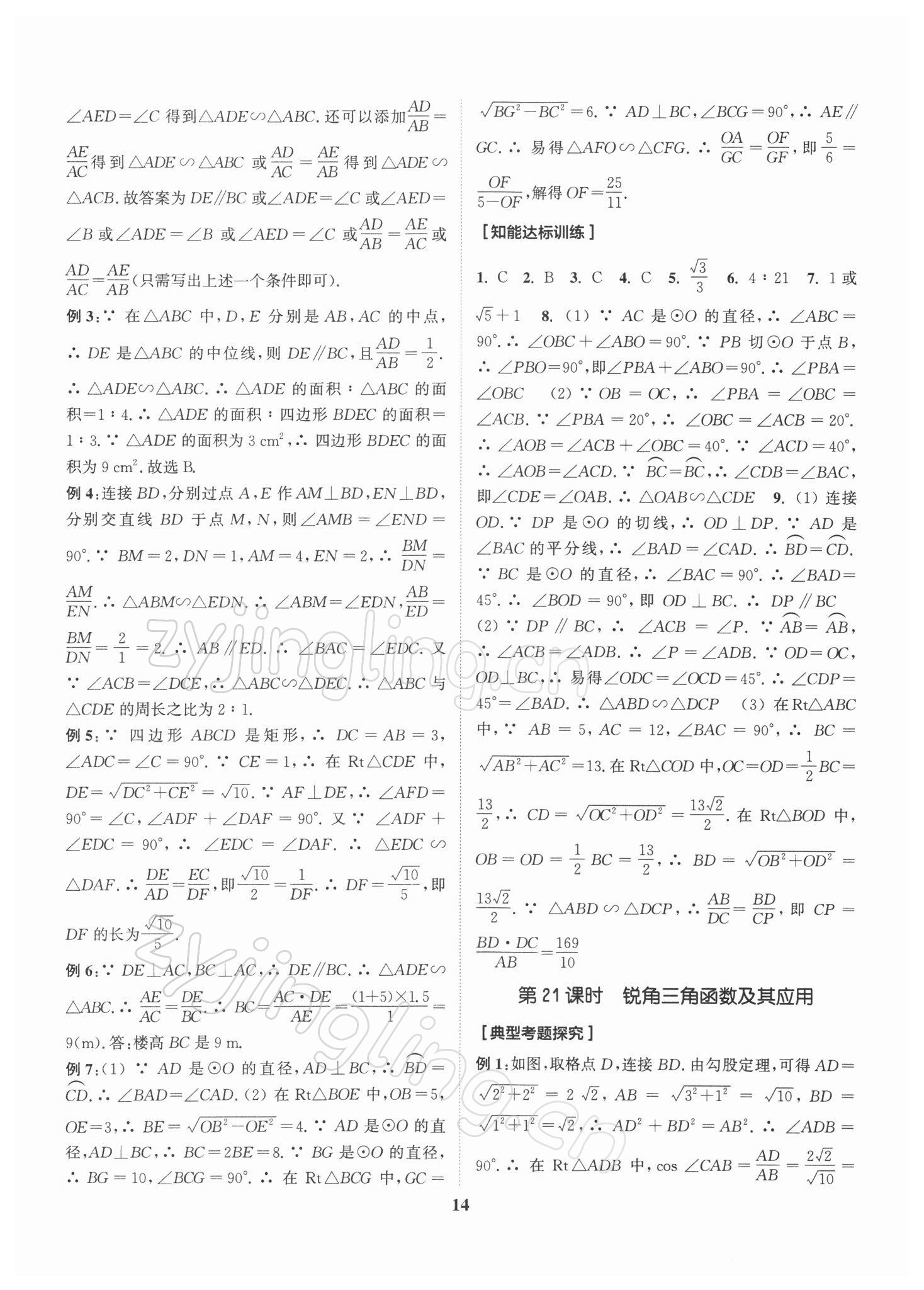 2022年通城1典中考復習方略數(shù)學江蘇專用 第14頁