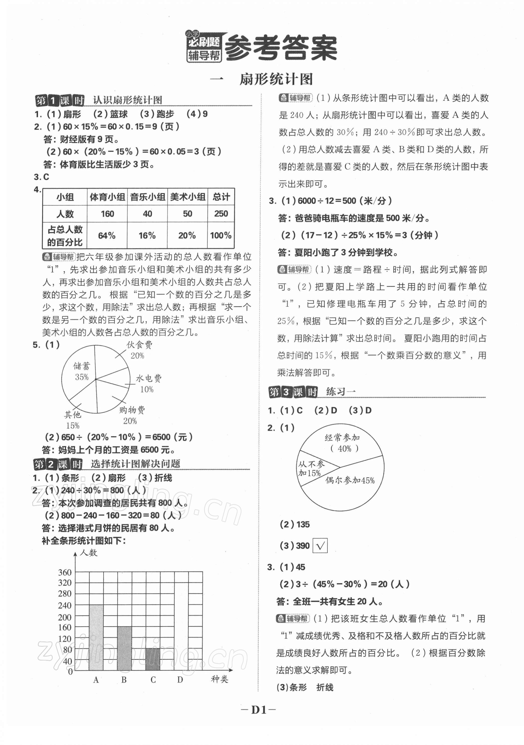 2022年小學(xué)必刷題六年級(jí)數(shù)學(xué)下冊蘇教版 第5頁