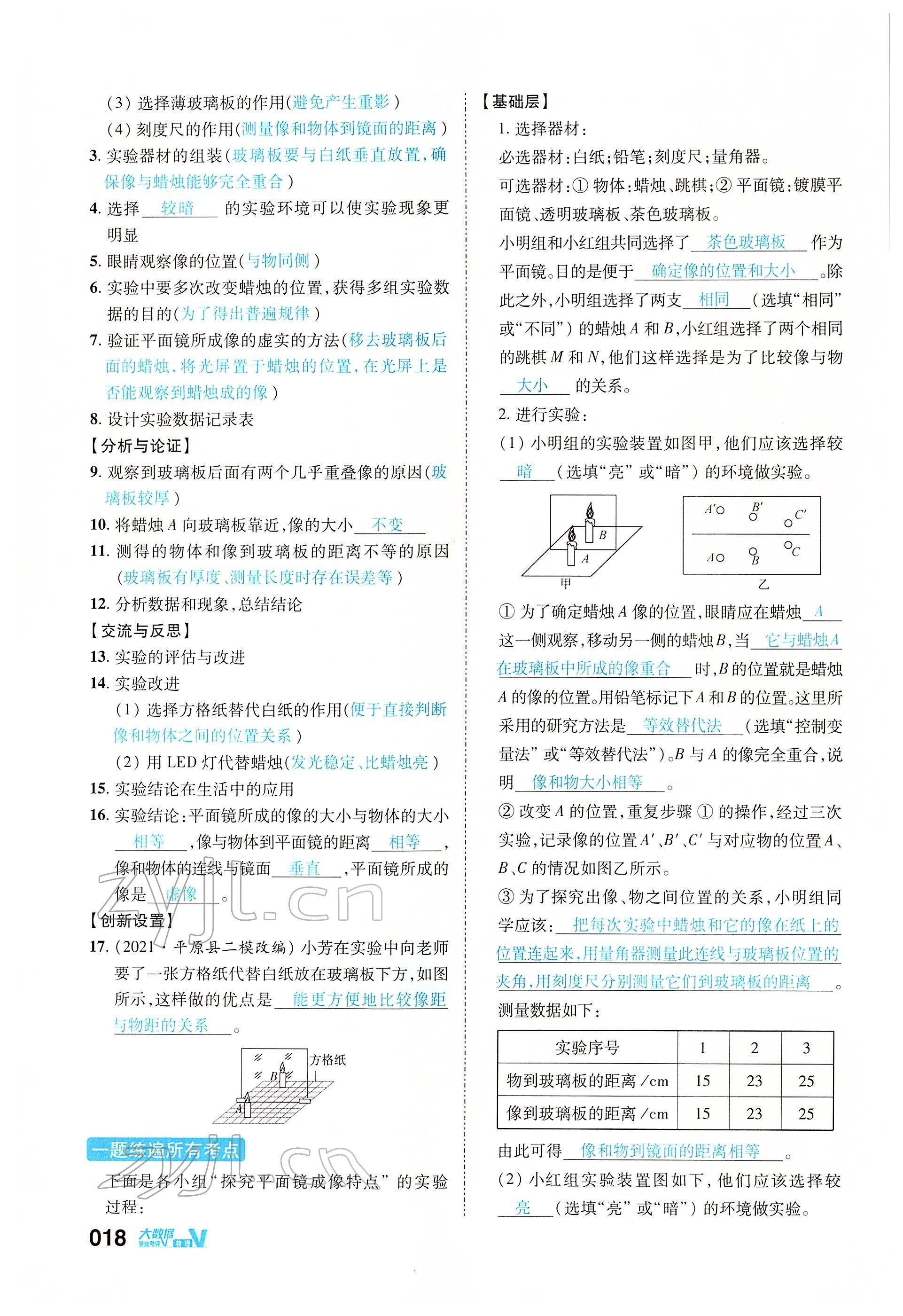 2022年大數(shù)據(jù)學(xué)業(yè)考評(píng)物理 參考答案第57頁(yè)