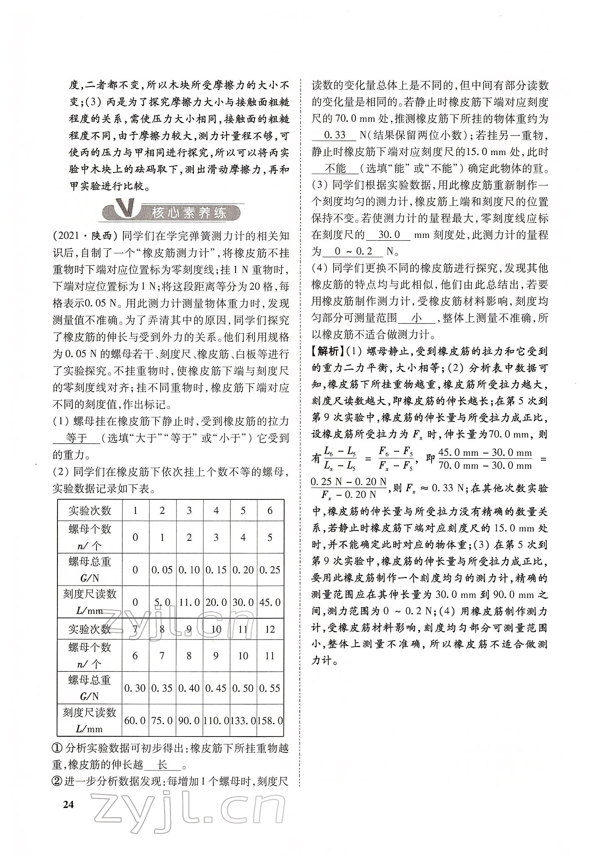 2022年大數(shù)據(jù)學(xué)業(yè)考評(píng)物理 參考答案第90頁(yè)