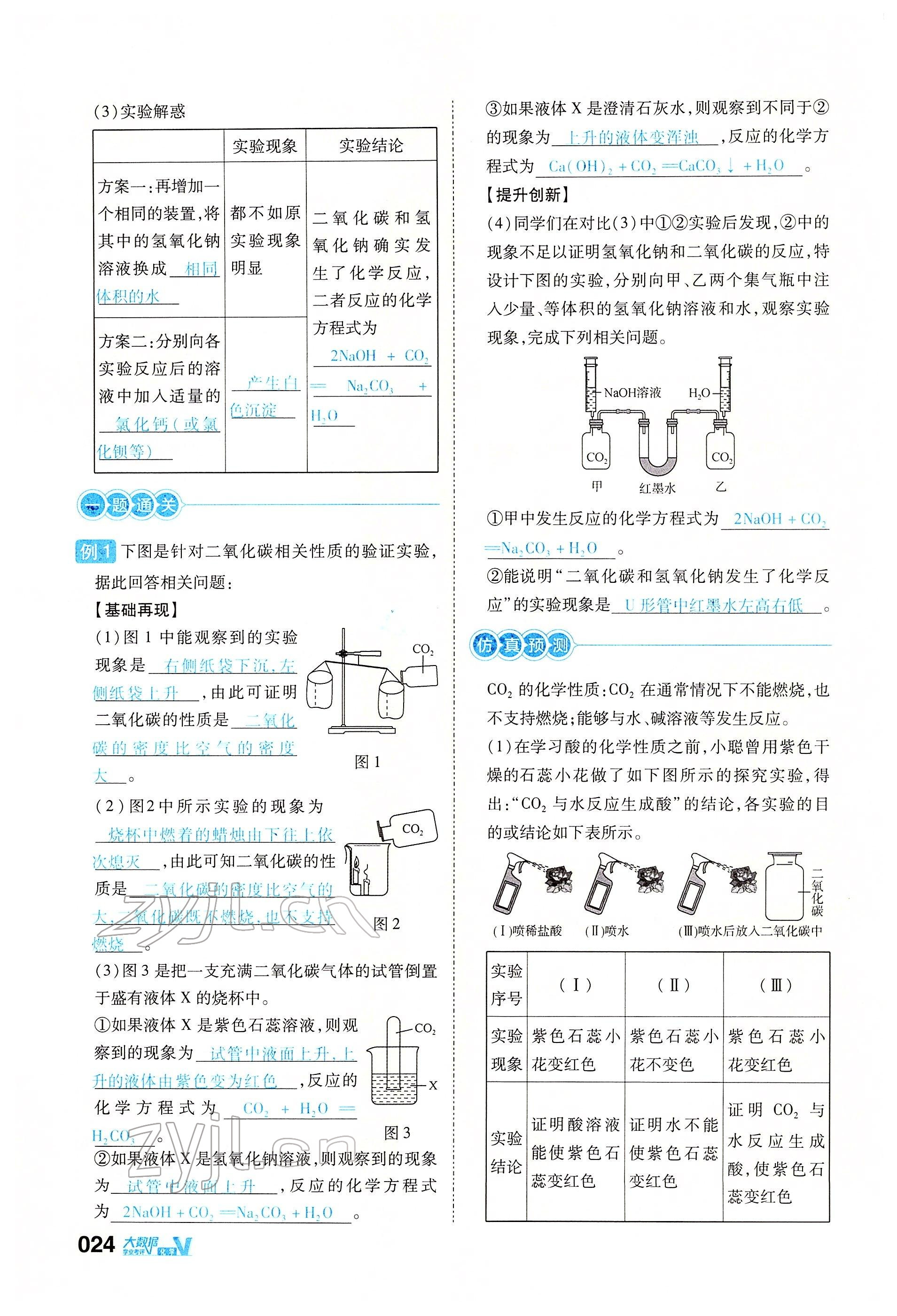 2022年大數(shù)據(jù)學業(yè)考評化學 參考答案第80頁