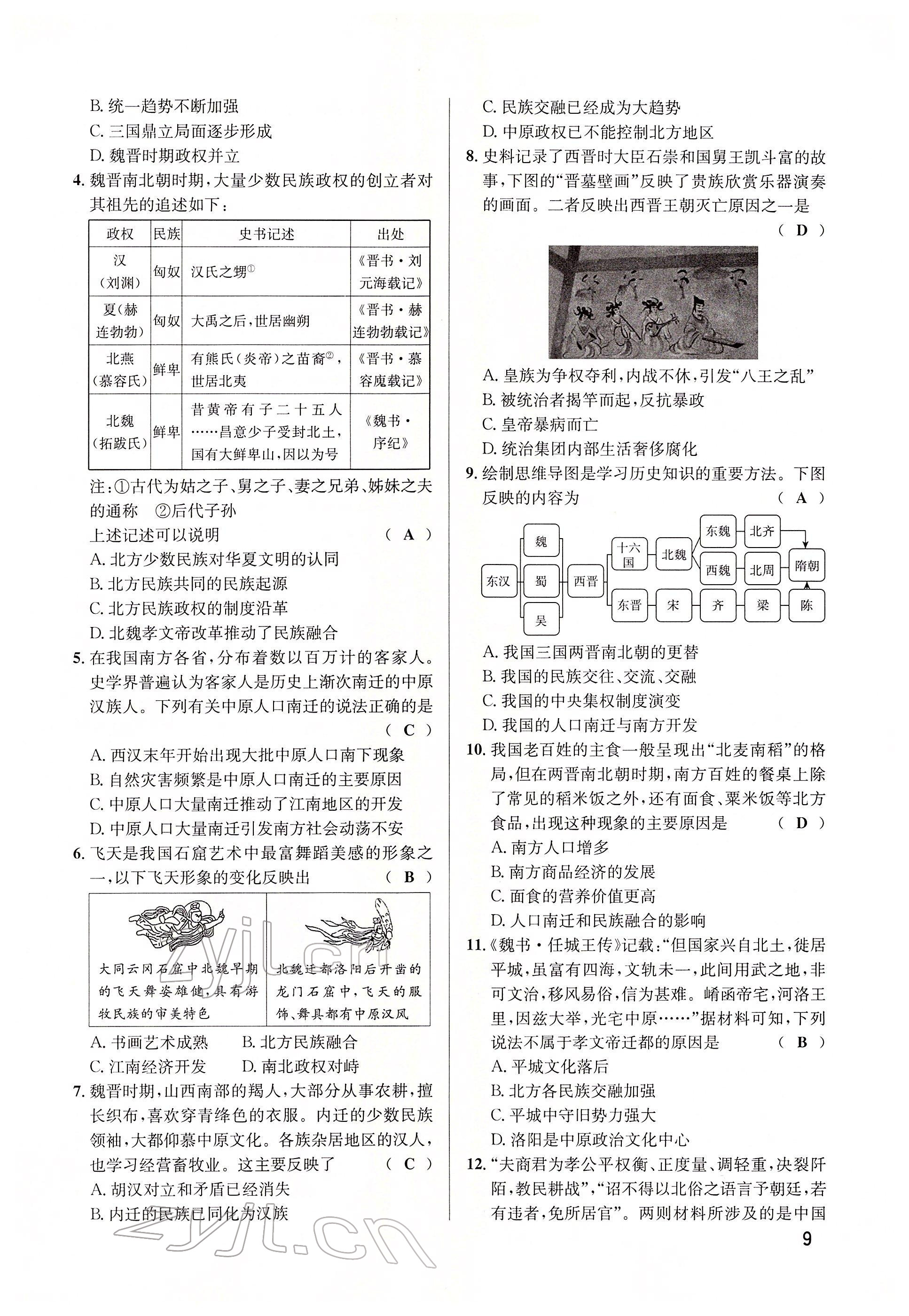 2022年大數(shù)據(jù)學(xué)業(yè)考評(píng)歷史 參考答案第20頁