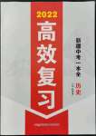 2022年高效復(fù)習(xí)新疆中考?xì)v史