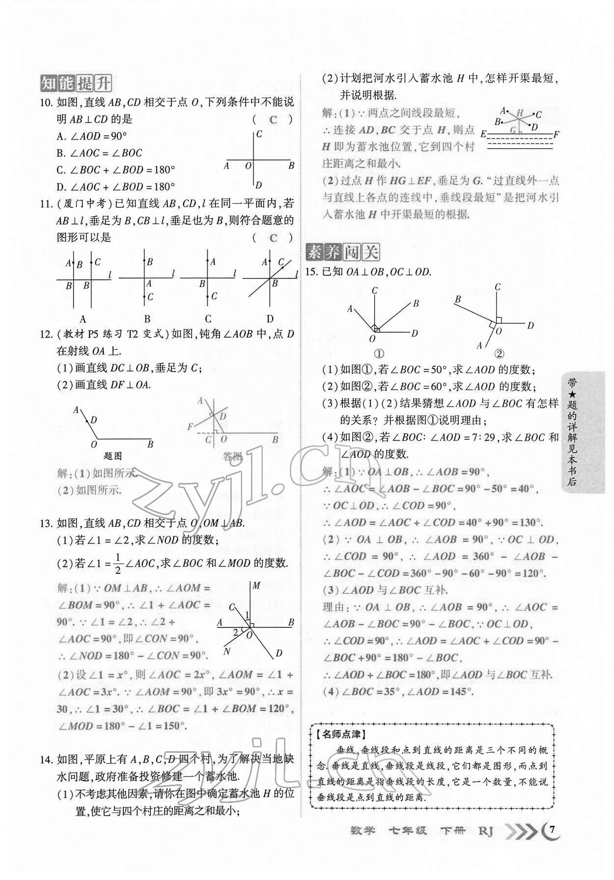 2022年暢優(yōu)新課堂七年級數(shù)學(xué)下冊人教版江西專版 第4頁