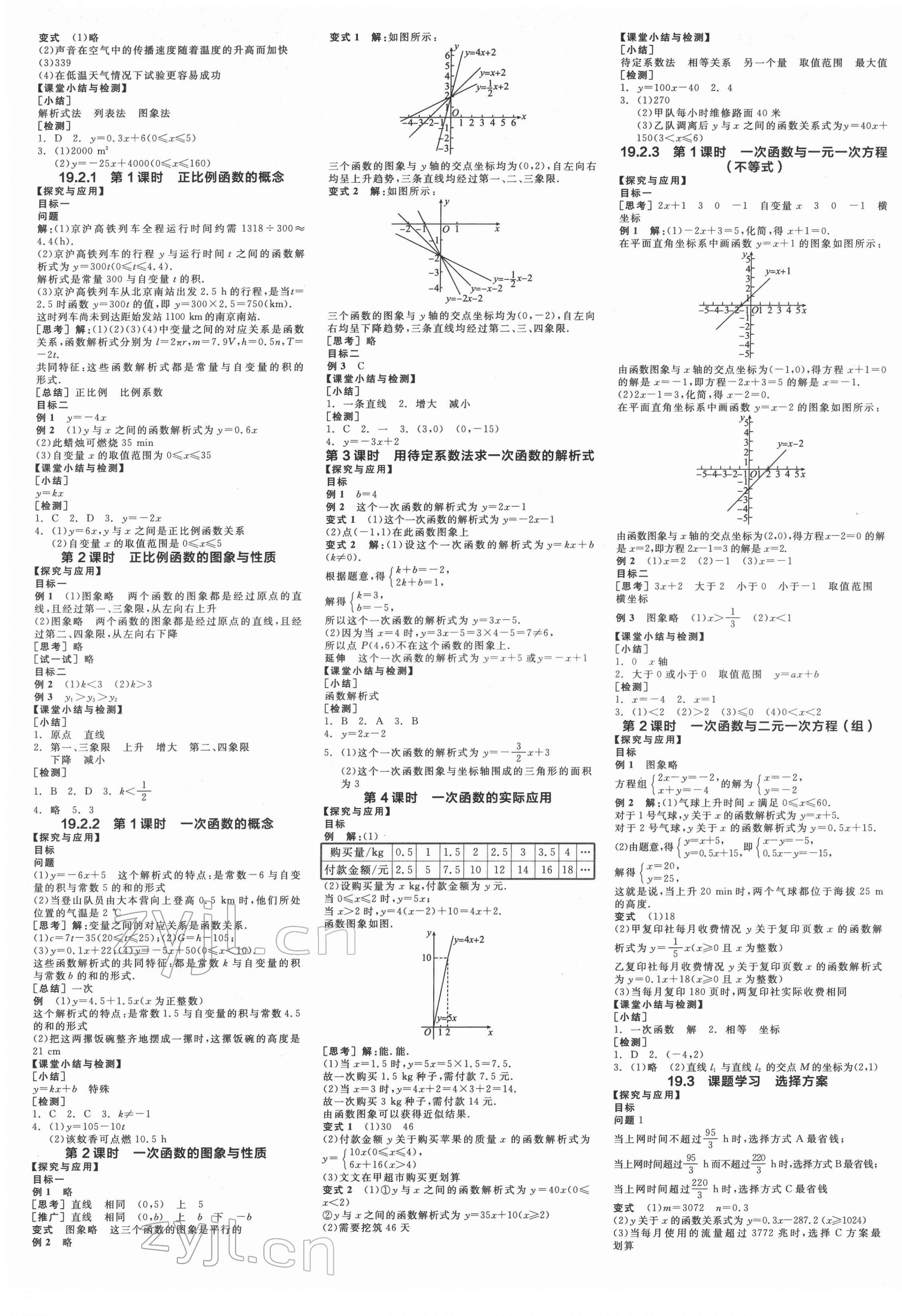 2022年全品學(xué)練考八年級數(shù)學(xué)下冊人教版江西專版 第5頁