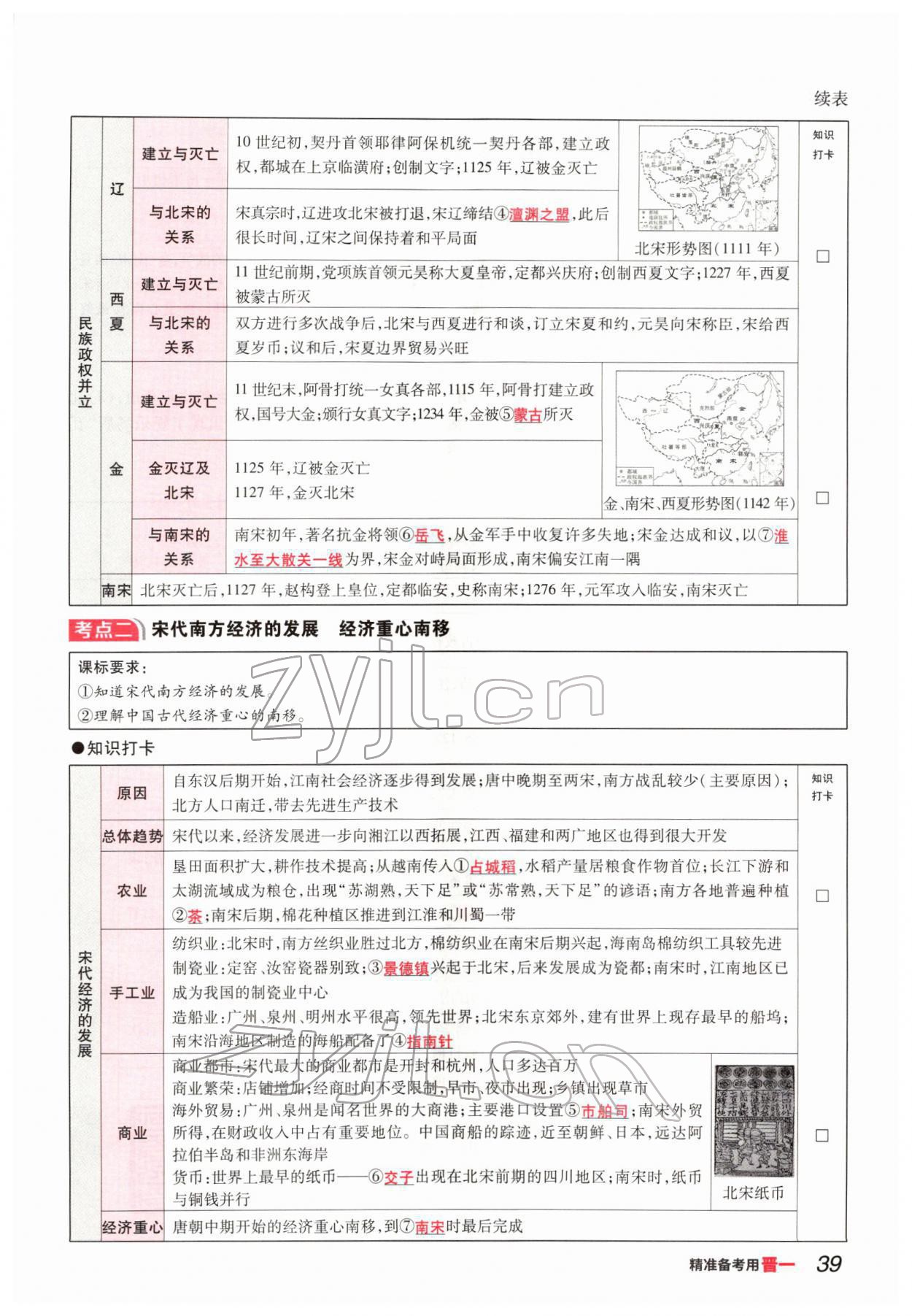 2022年晉一中考精準提分歷史山西專版 參考答案第75頁