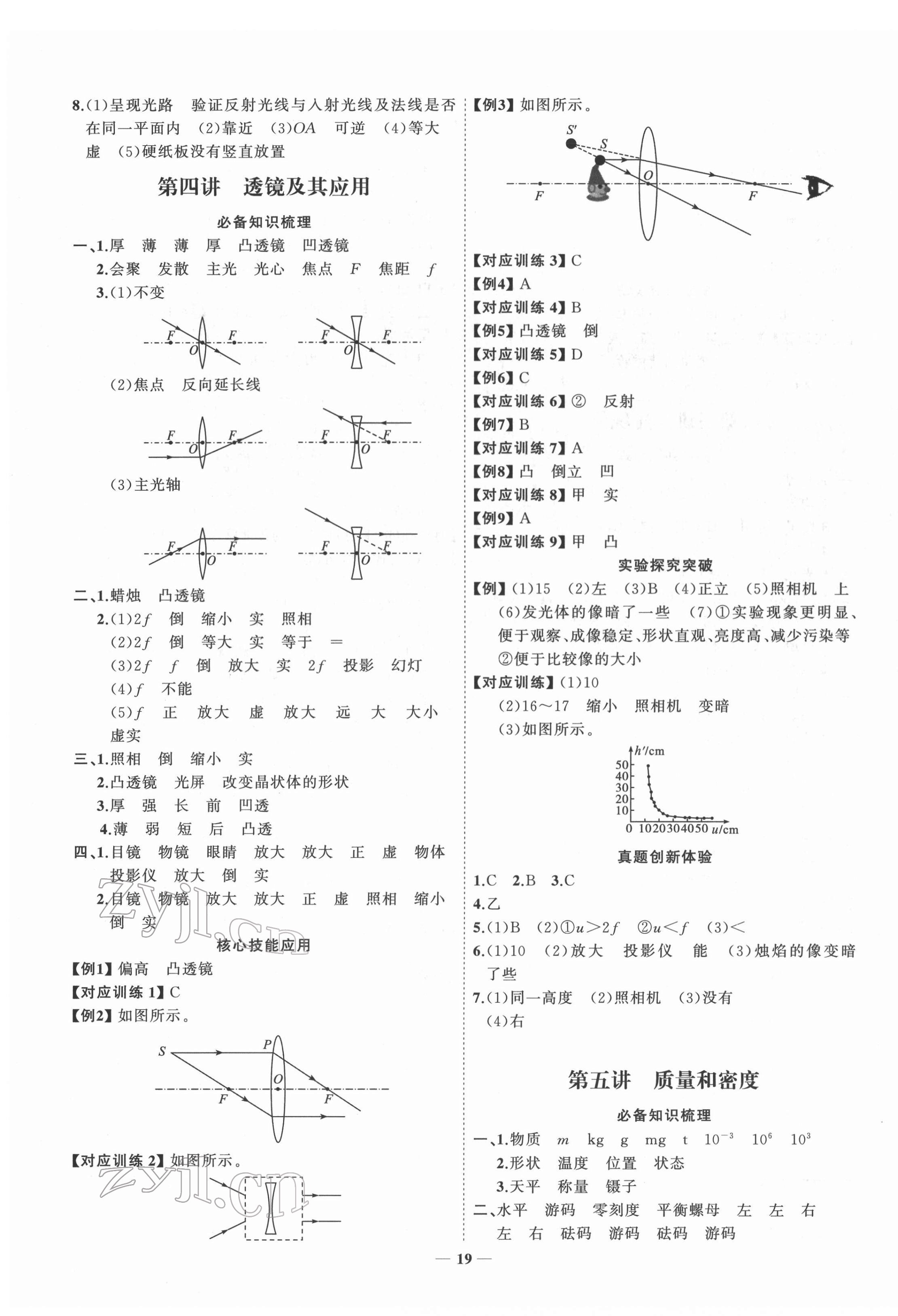 2022年初中總復(fù)習(xí)手冊山東教育出版社物理 第3頁