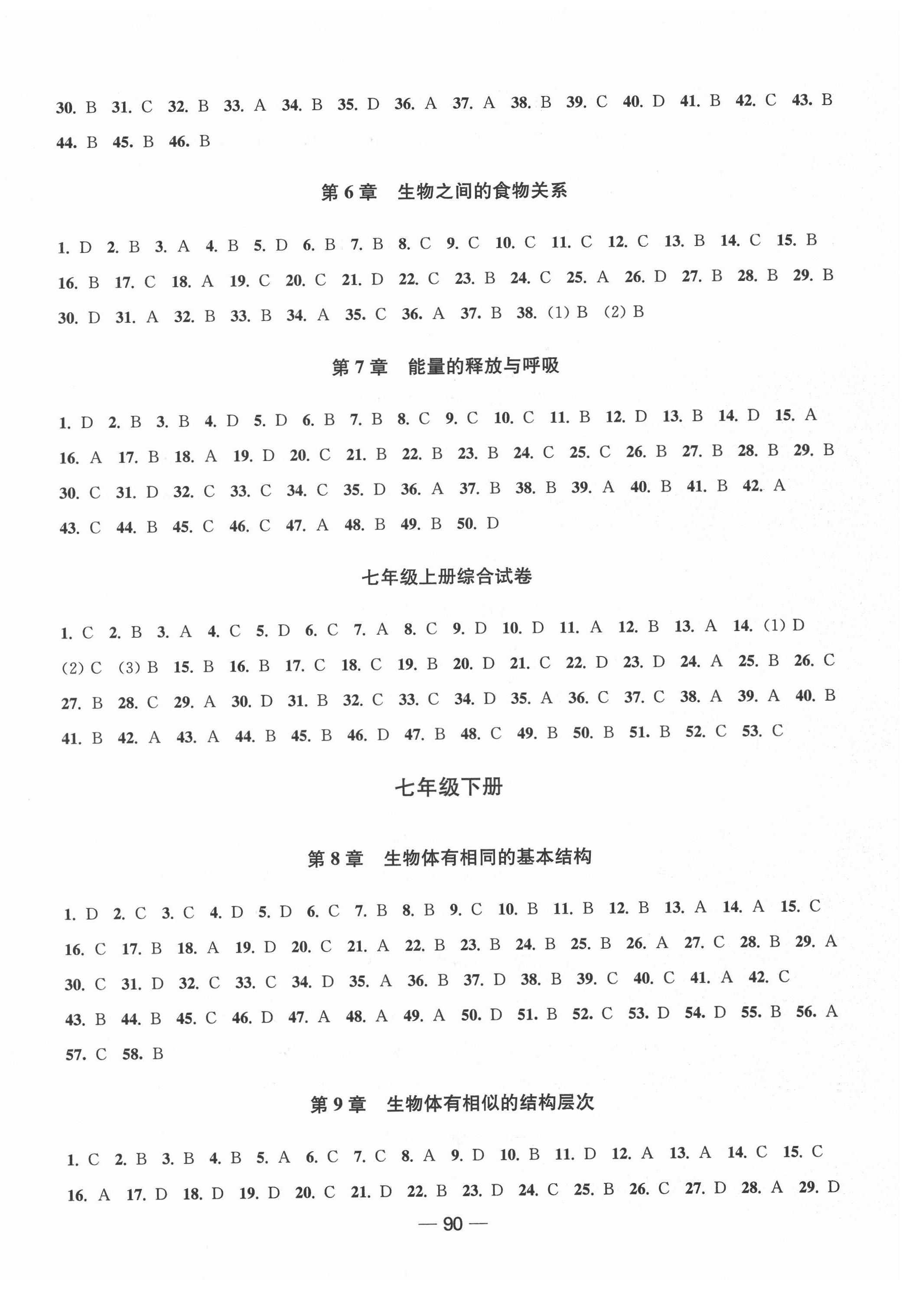 2022年中考得分王生物淮安专版 第2页