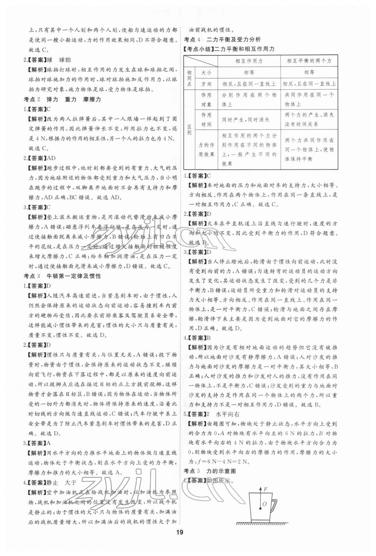 2022年首席中考真題分類卷物理&nbsp;第21頁