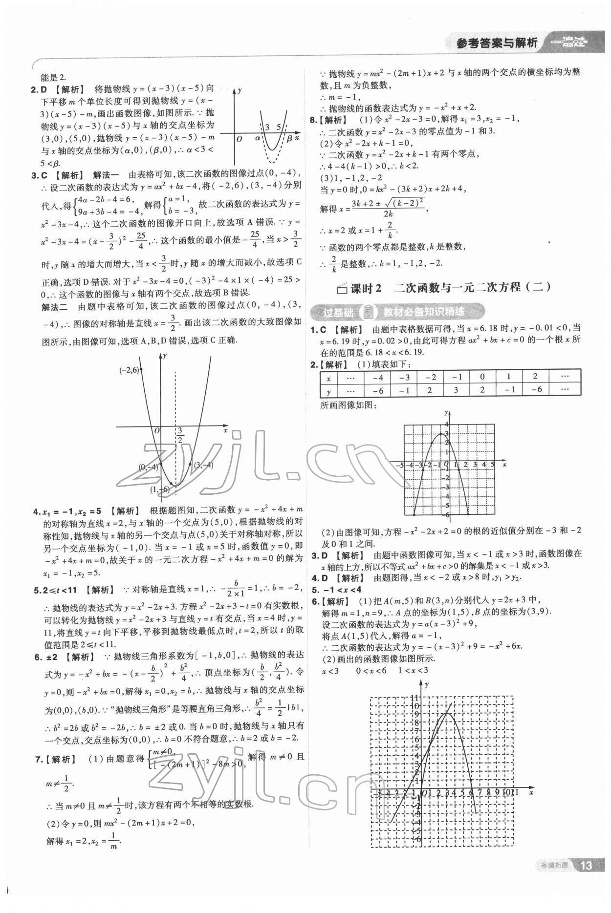 2022年一遍過九年級初中數(shù)學下冊蘇科版 第13頁