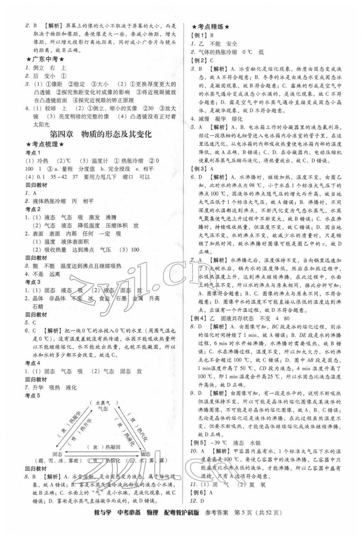 2022年教與學(xué)中考必備物理滬粵版 第5頁