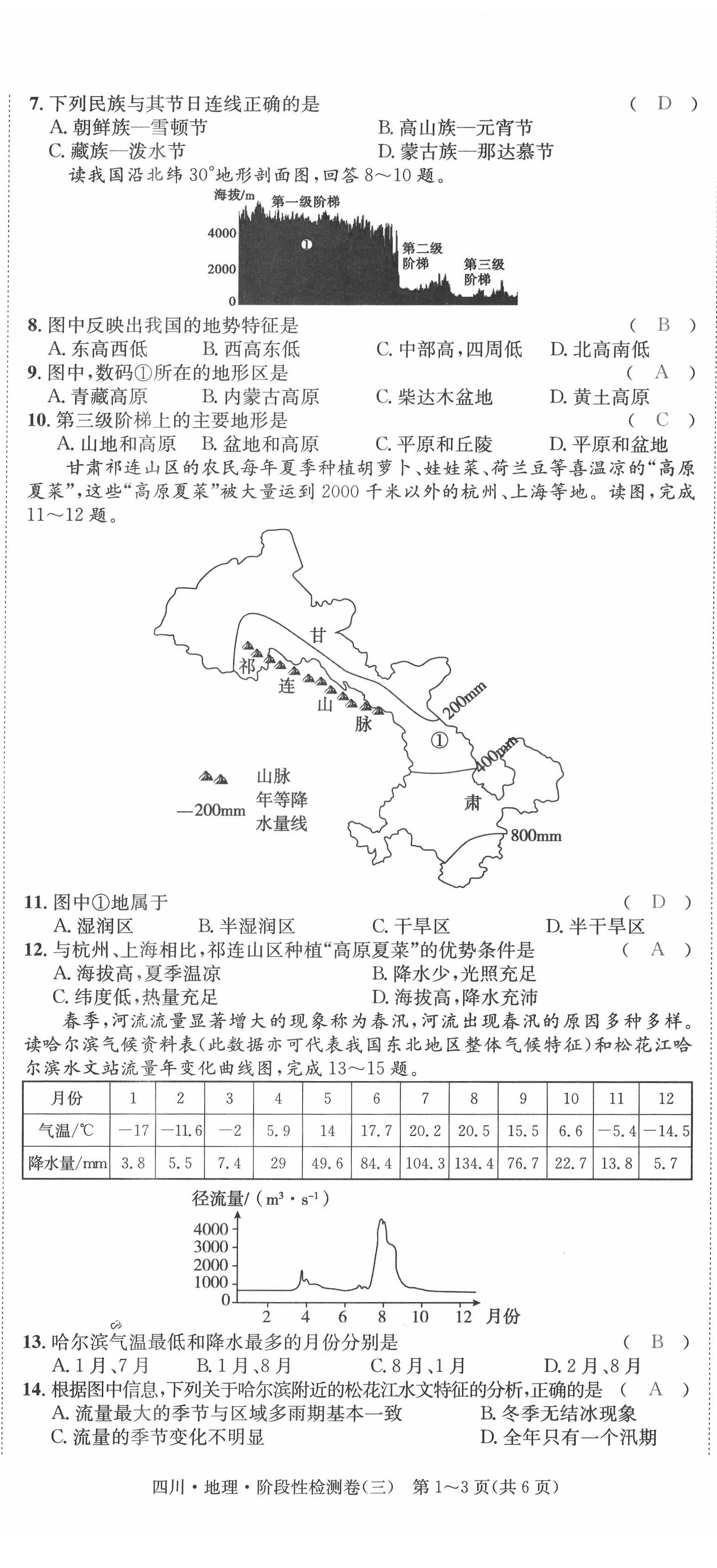 2022年中考2號地理四川專版 第14頁