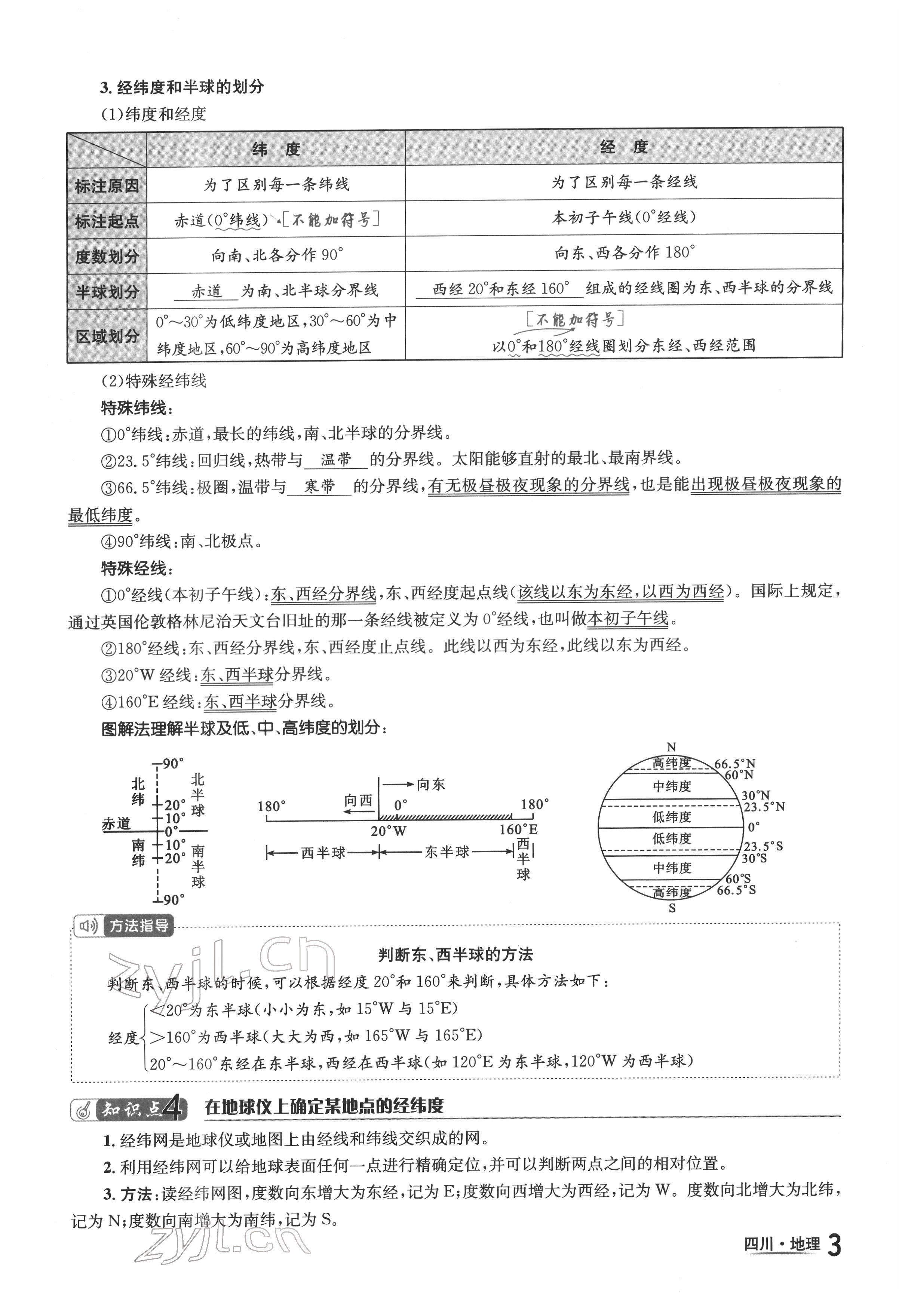 2022年中考2號地理四川專版 參考答案第3頁