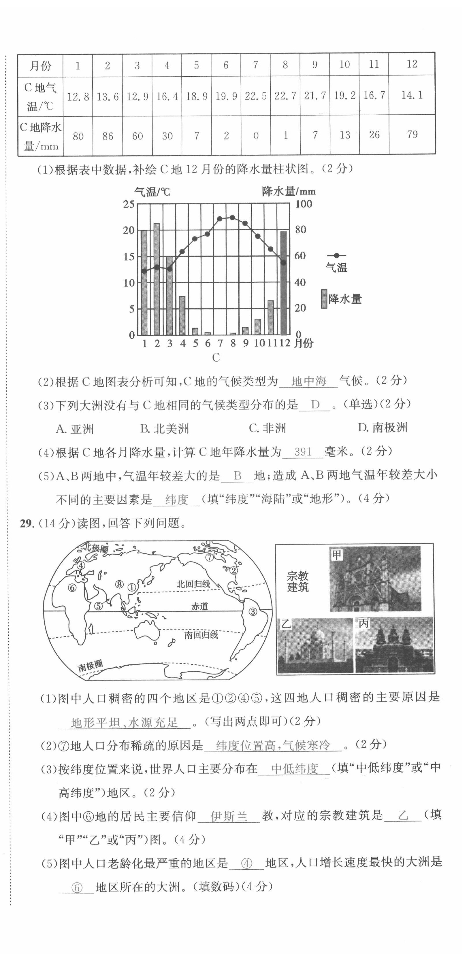 2022年中考2號(hào)地理四川專版 第6頁(yè)