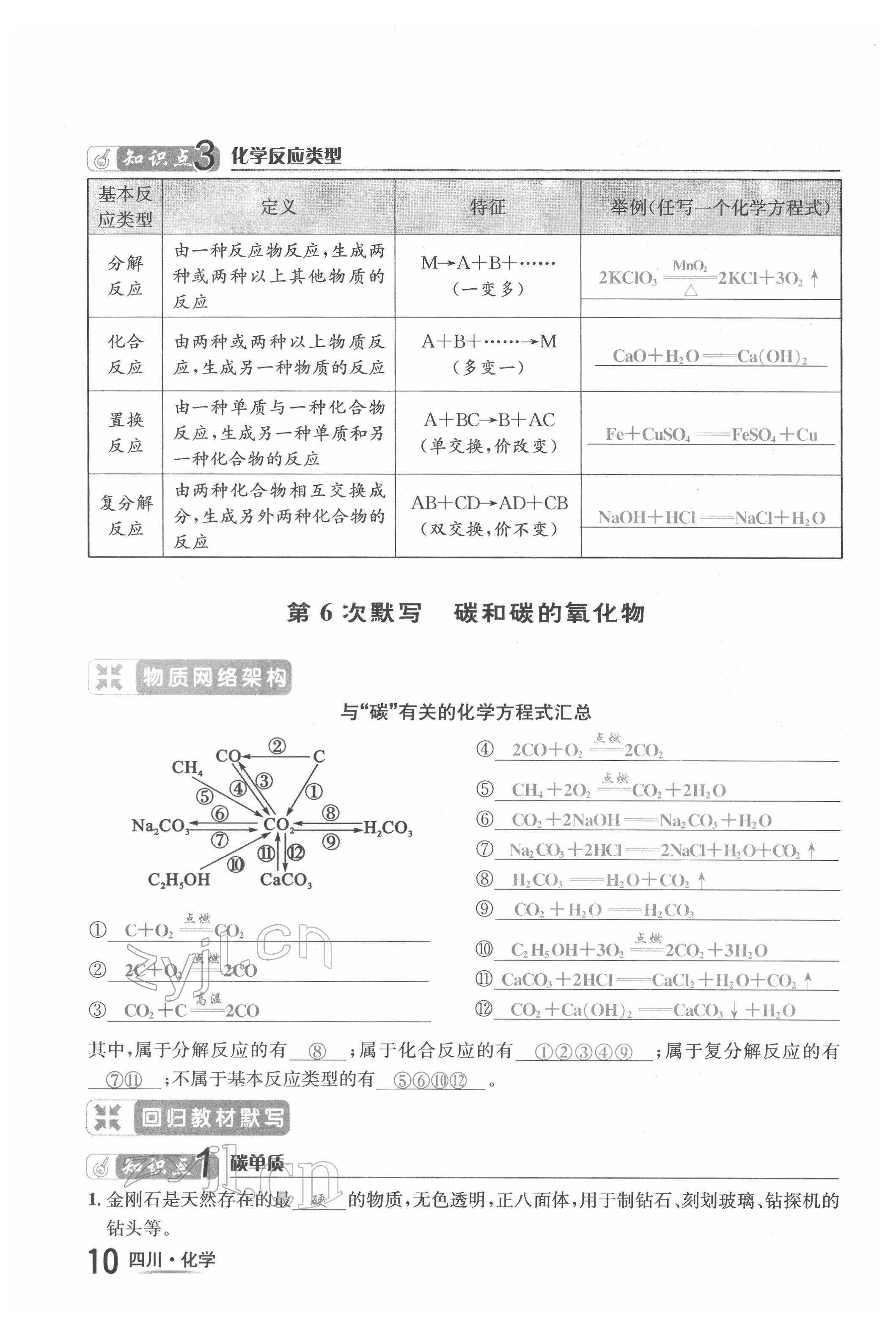 2022年中考2號化學四川專版 第10頁