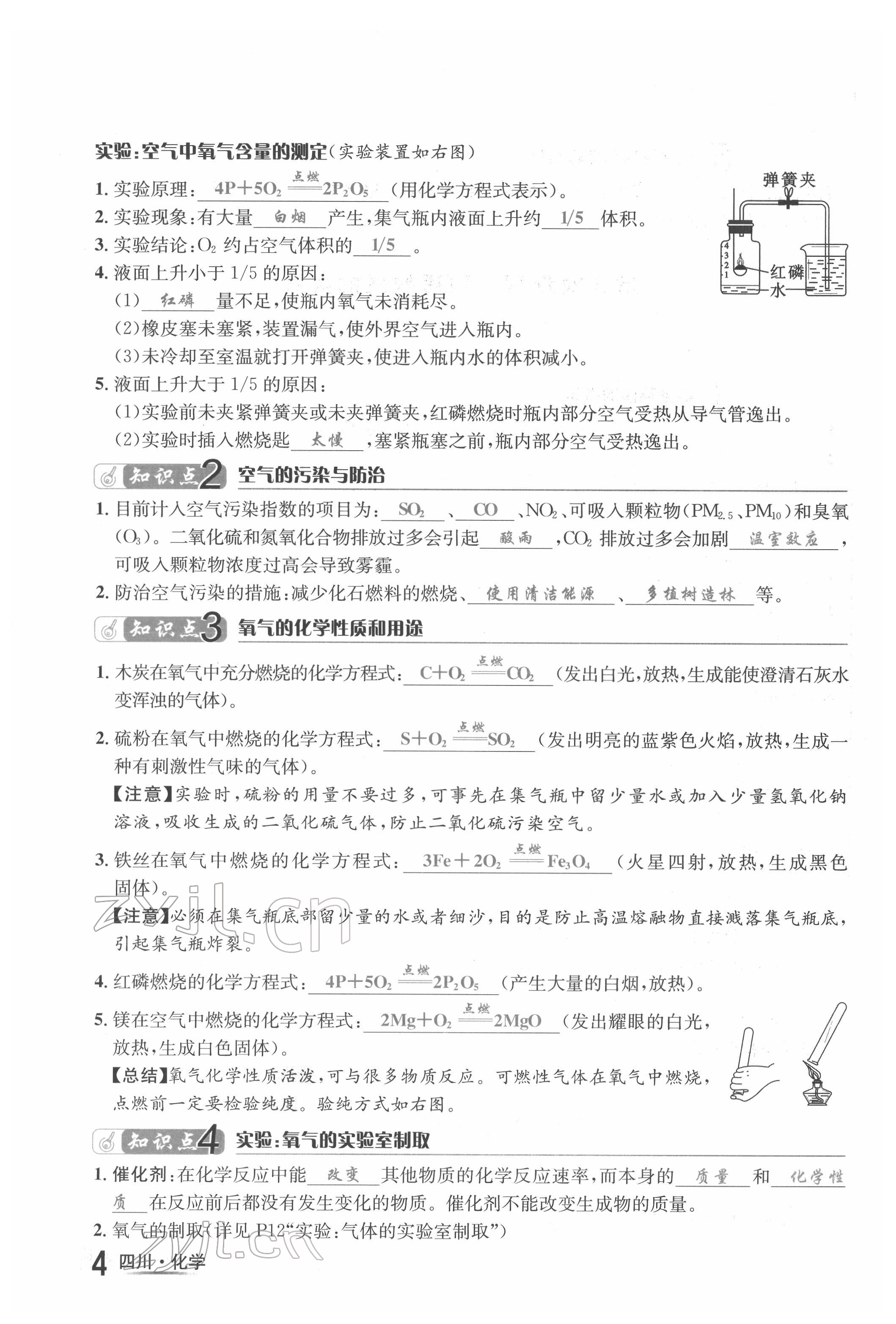 2022年中考2號化學四川專版 第4頁