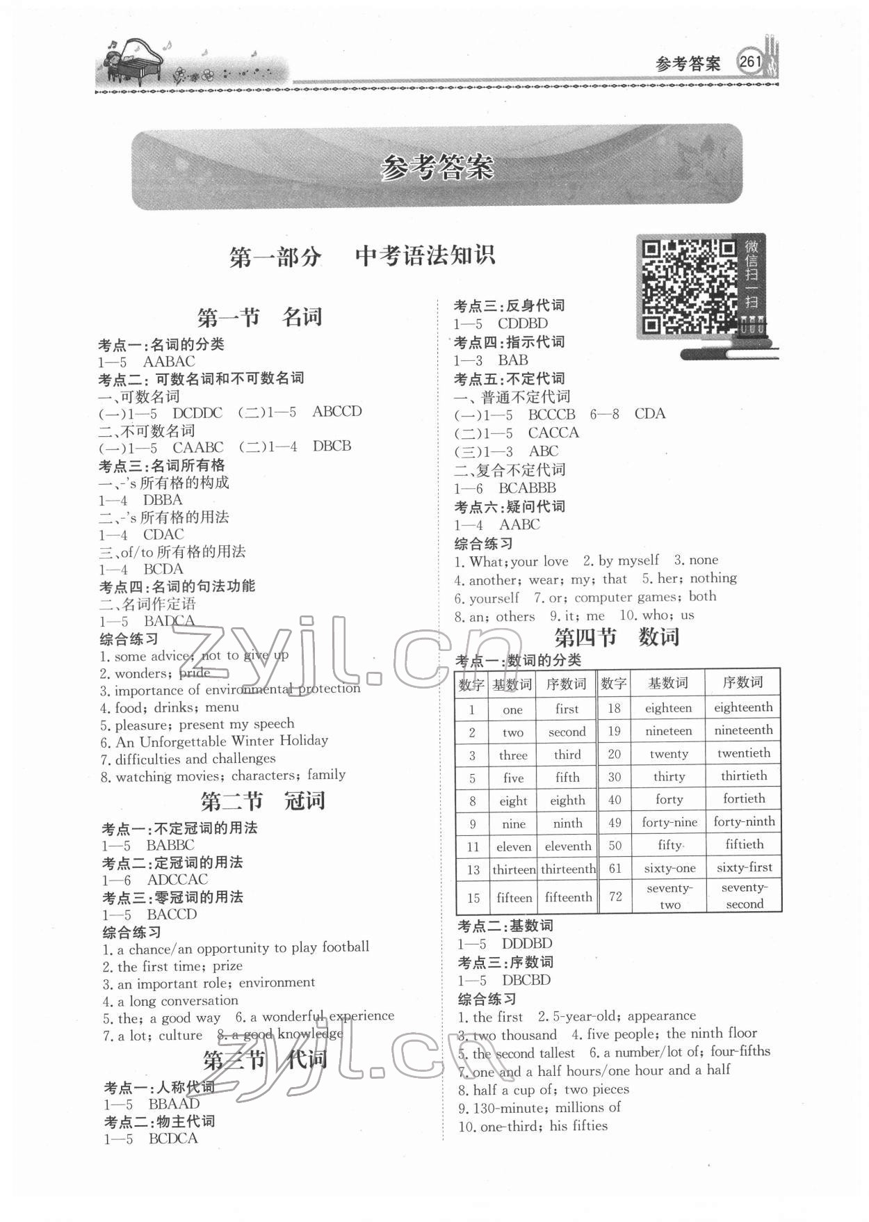 2022年百年學(xué)典中考總復(fù)習(xí)英語(yǔ) 第1頁(yè)