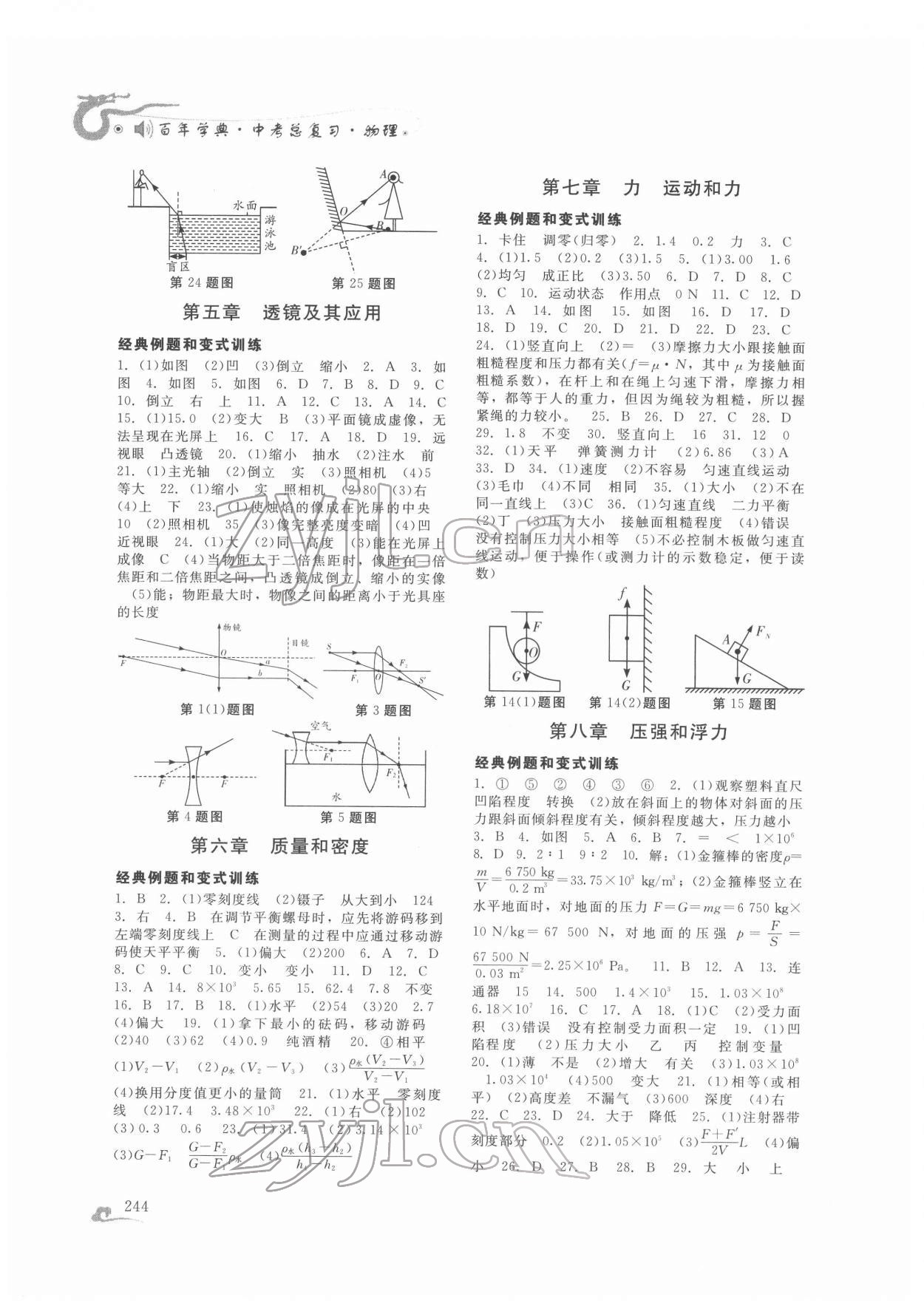 2022年百年學典中考總復習物理 第2頁