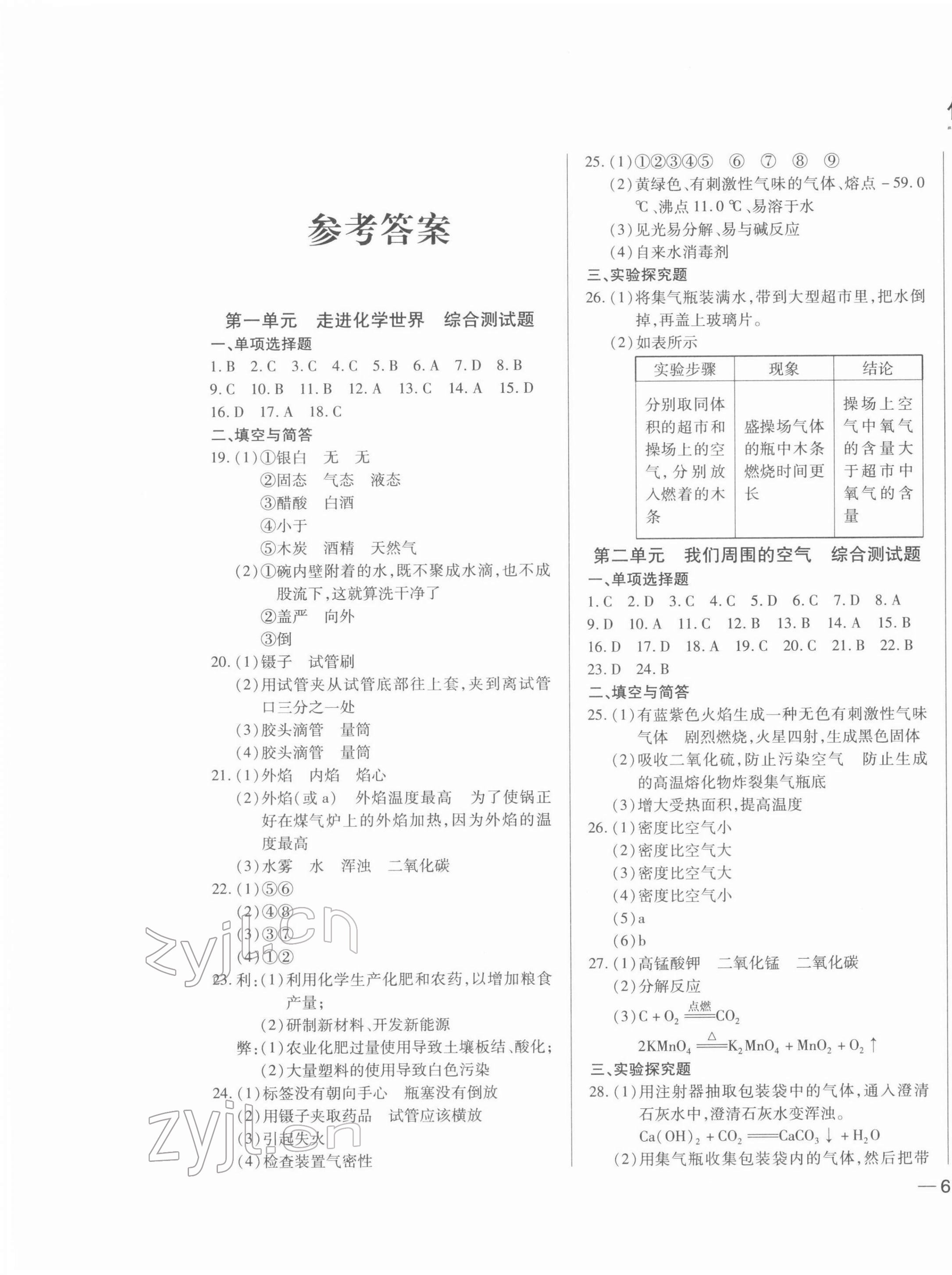 2022年動車組中考總復(fù)習(xí)化學(xué) 第1頁