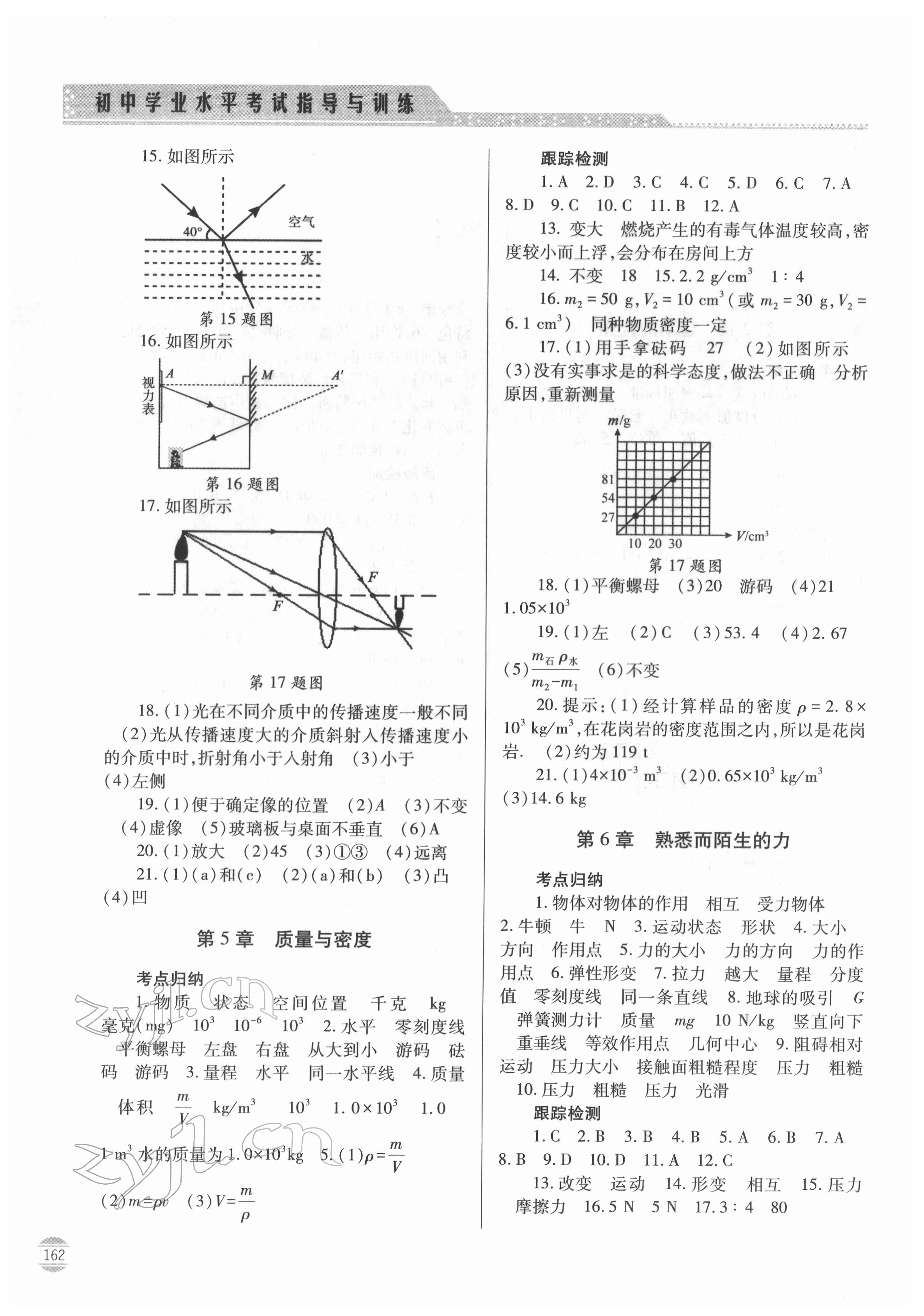 2022年初中學業(yè)水平考試指導(dǎo)與訓練物理 第2頁