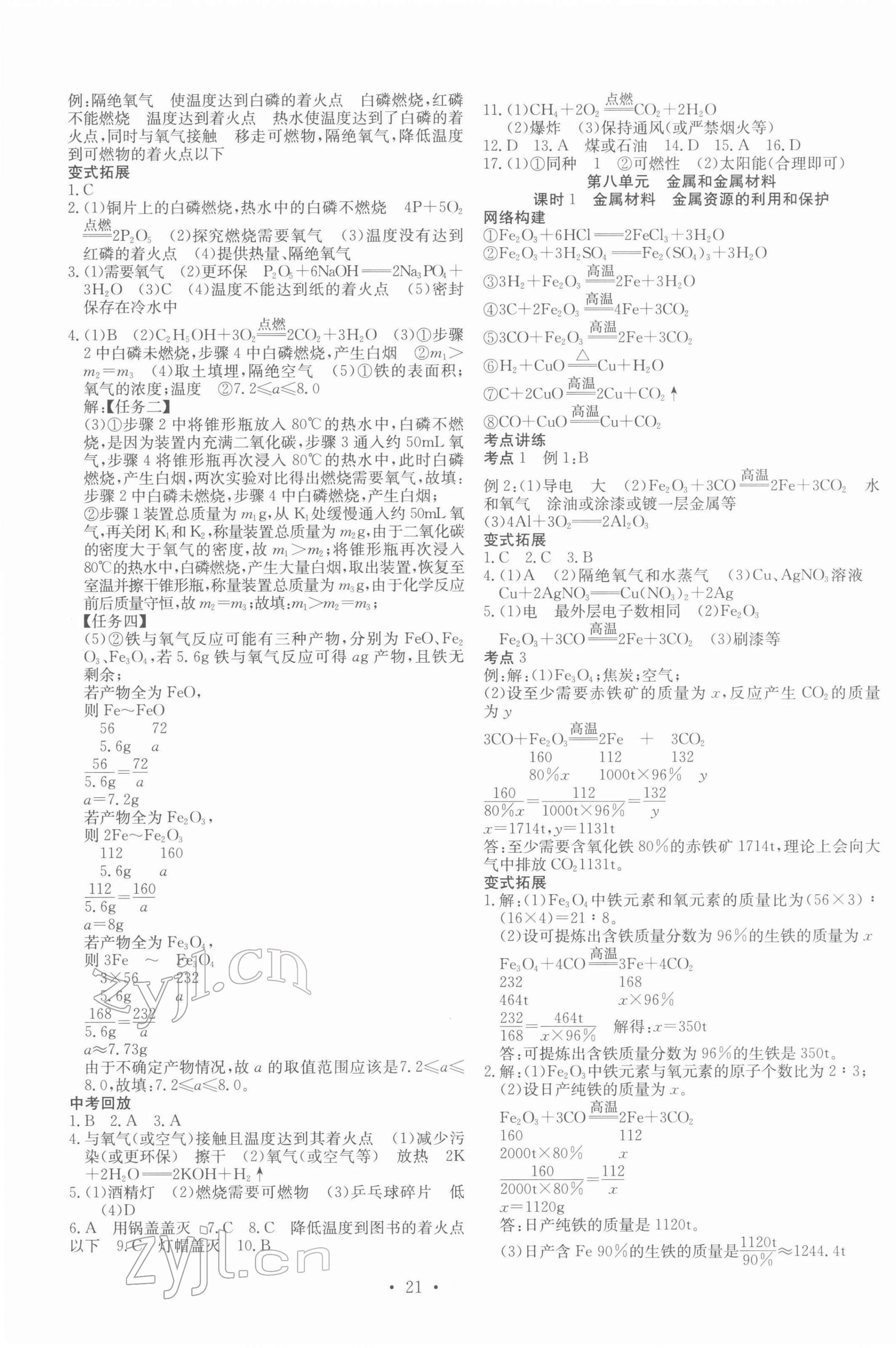 2022年贏在中考講練通化學(xué)江西專版 第5頁