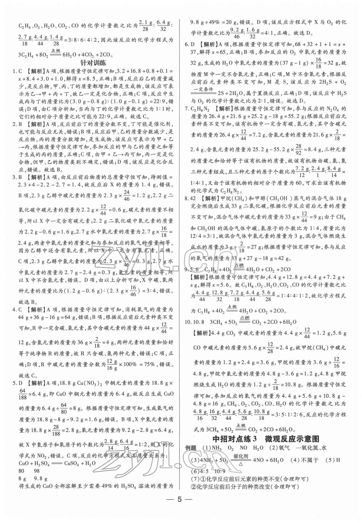 2022年領跑中考化學河南專版 第5頁