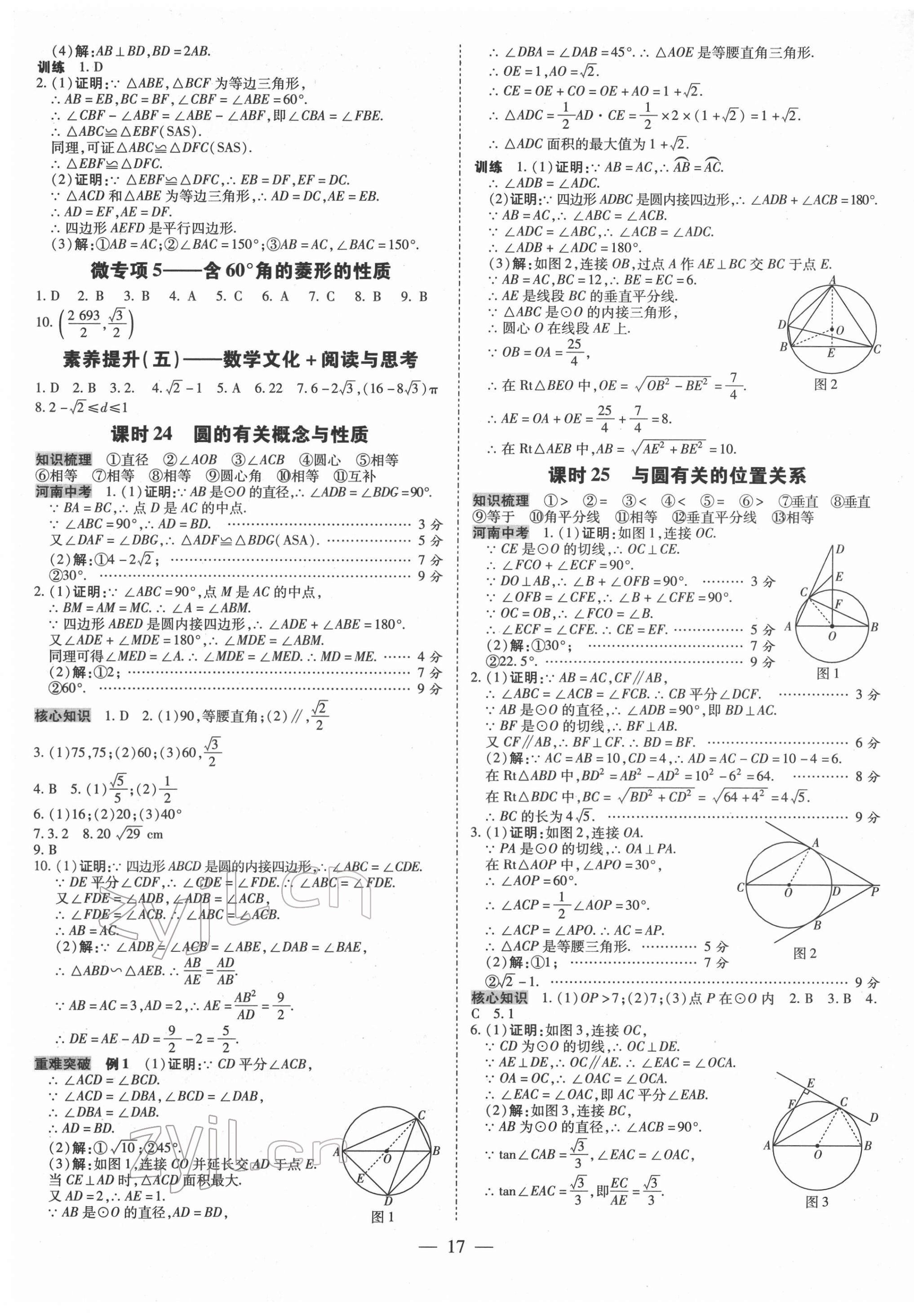 2022年領跑中考數學河南專版 第17頁