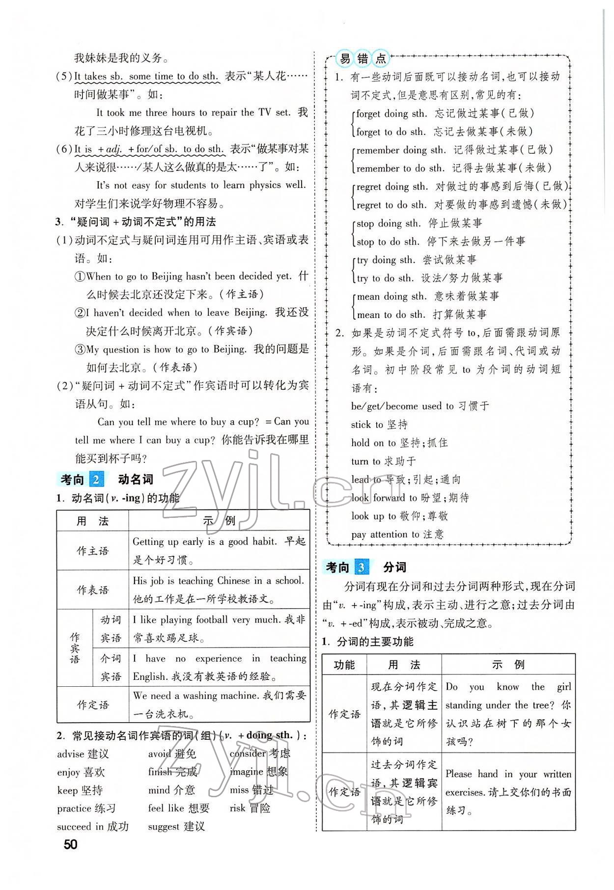 2022年一戰(zhàn)成名考前新方案英語河南專版 參考答案第104頁