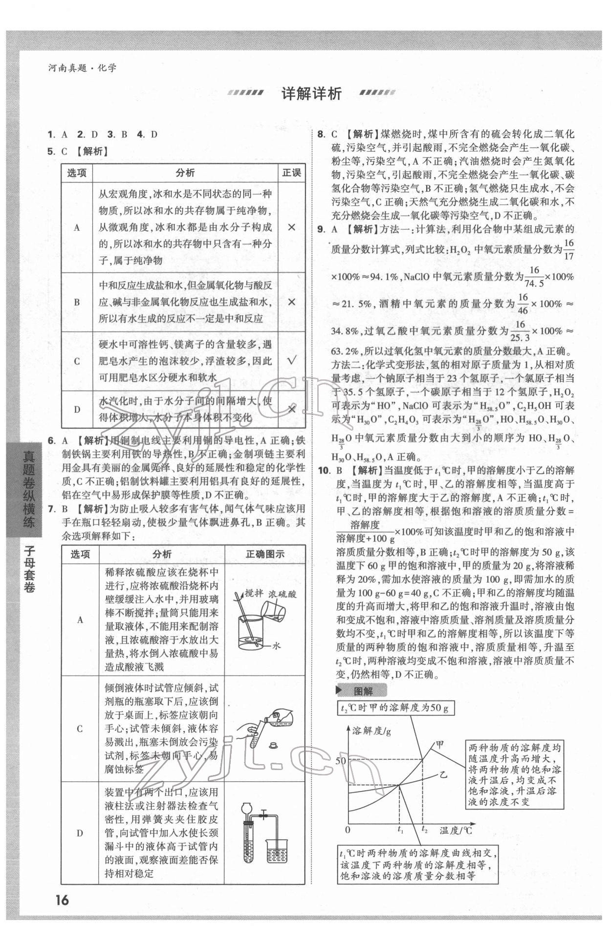 2022年萬(wàn)唯中考河南真題化學(xué) 第16頁(yè)