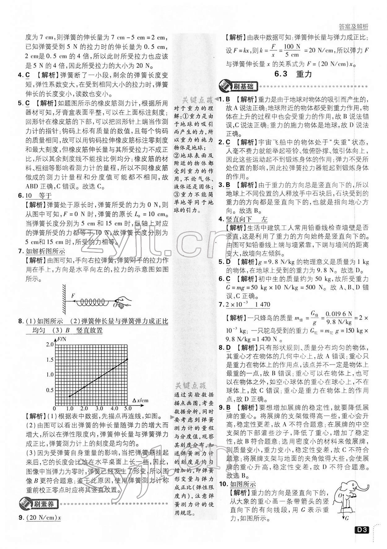 2022年初中必刷题八年级物理下册沪粤版 第3页