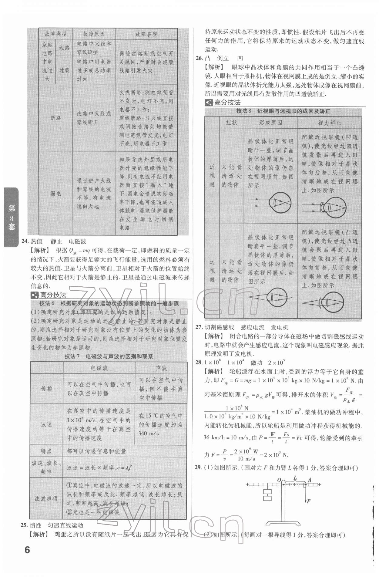 2022年金考卷45套匯編物理陜西專版 第6頁