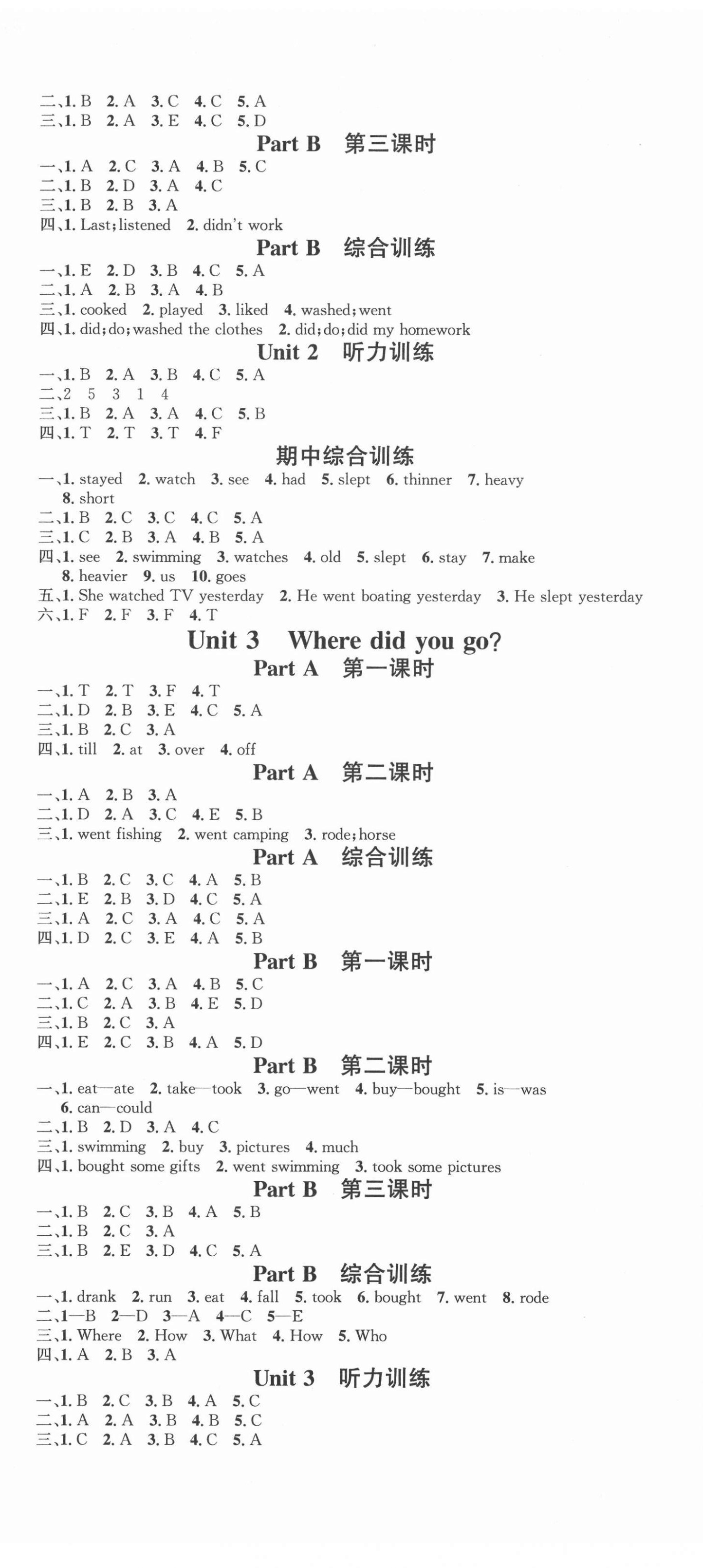 2022年名校課堂六年級(jí)英語下冊(cè)人教版 第2頁