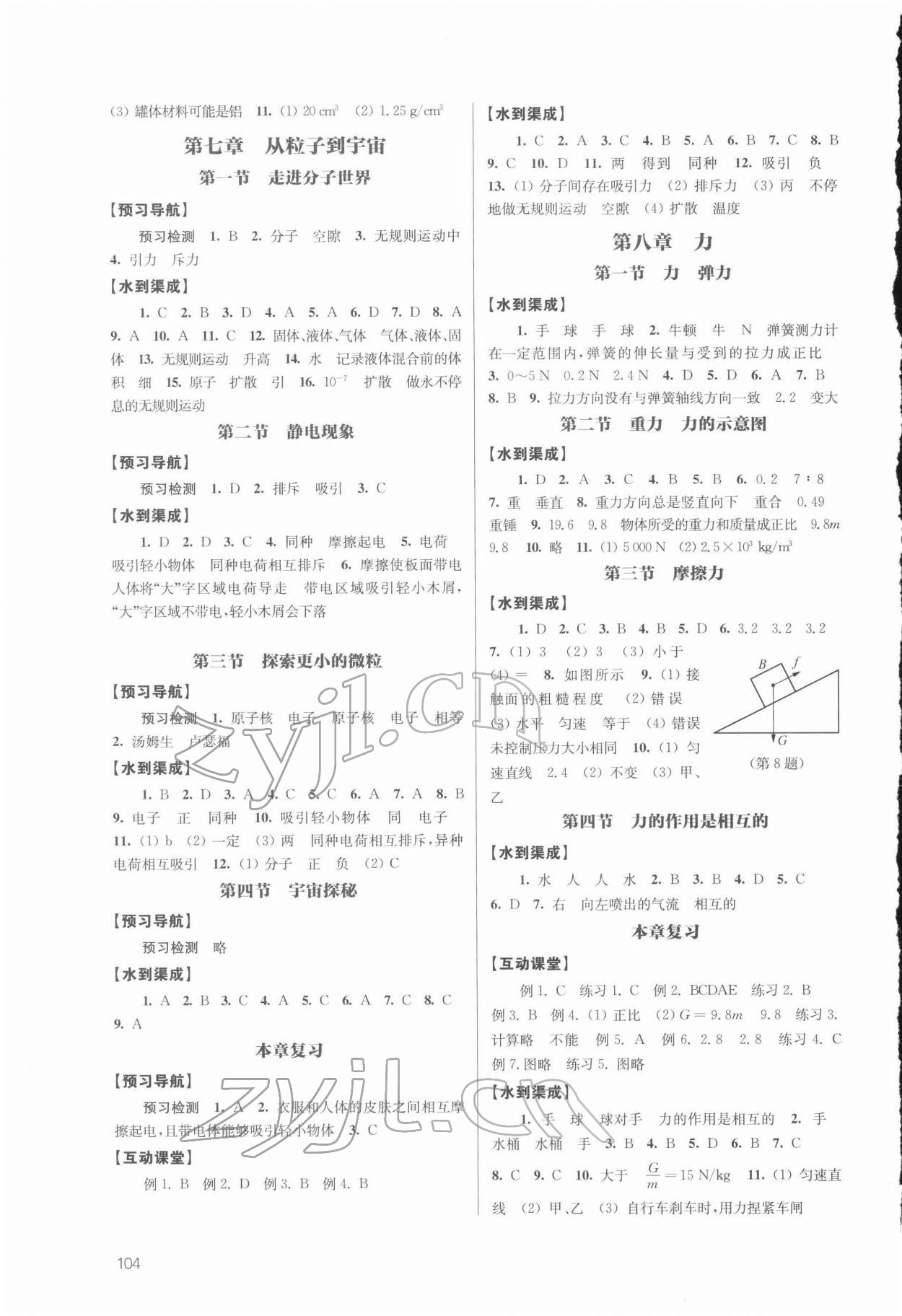 2022年鳳凰數(shù)字化導(dǎo)學(xué)稿八年級物理下冊蘇科版 第2頁