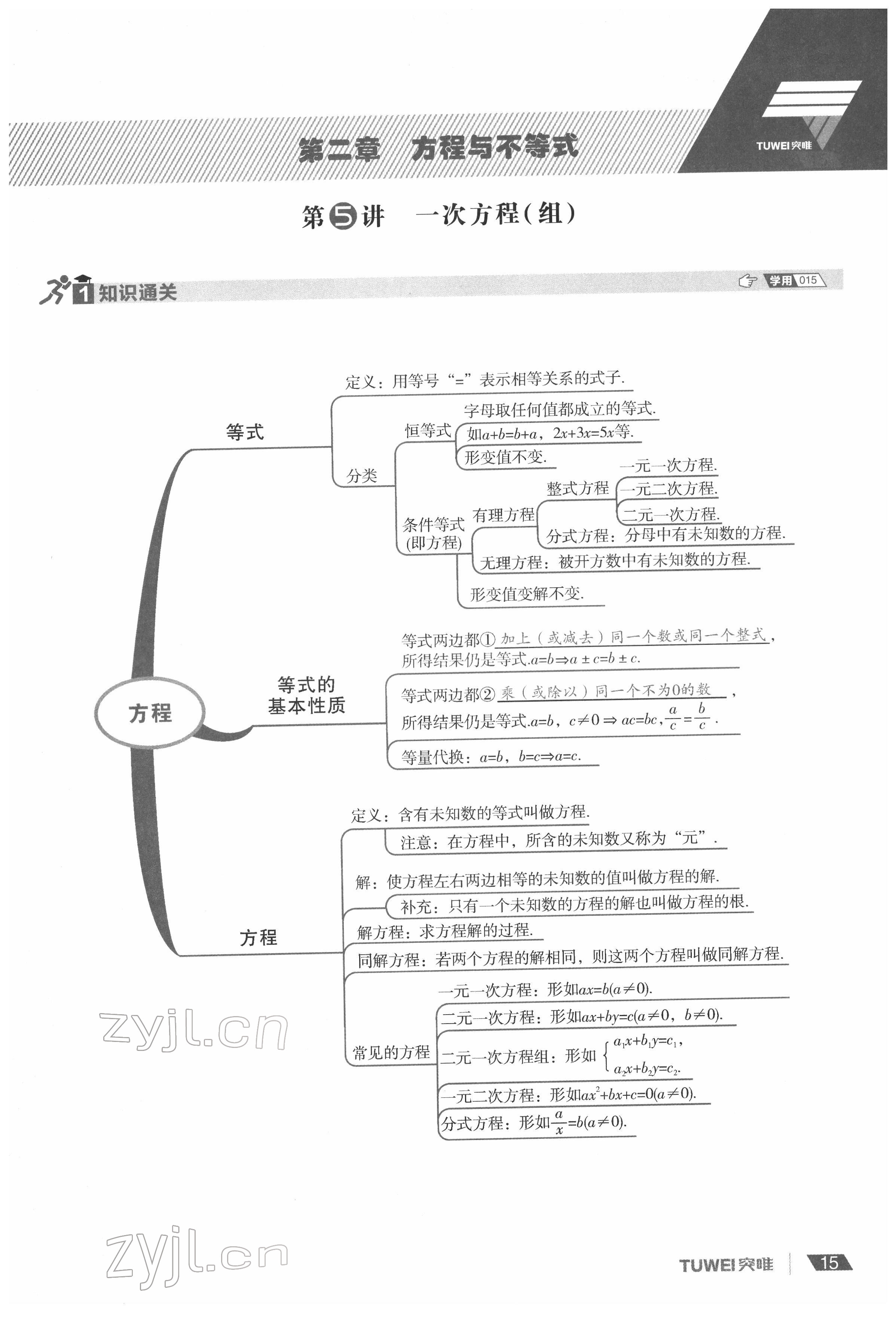 2022年一戰(zhàn)通關(guān)中考總復(fù)習(xí)數(shù)學(xué)河南專版 參考答案第19頁
