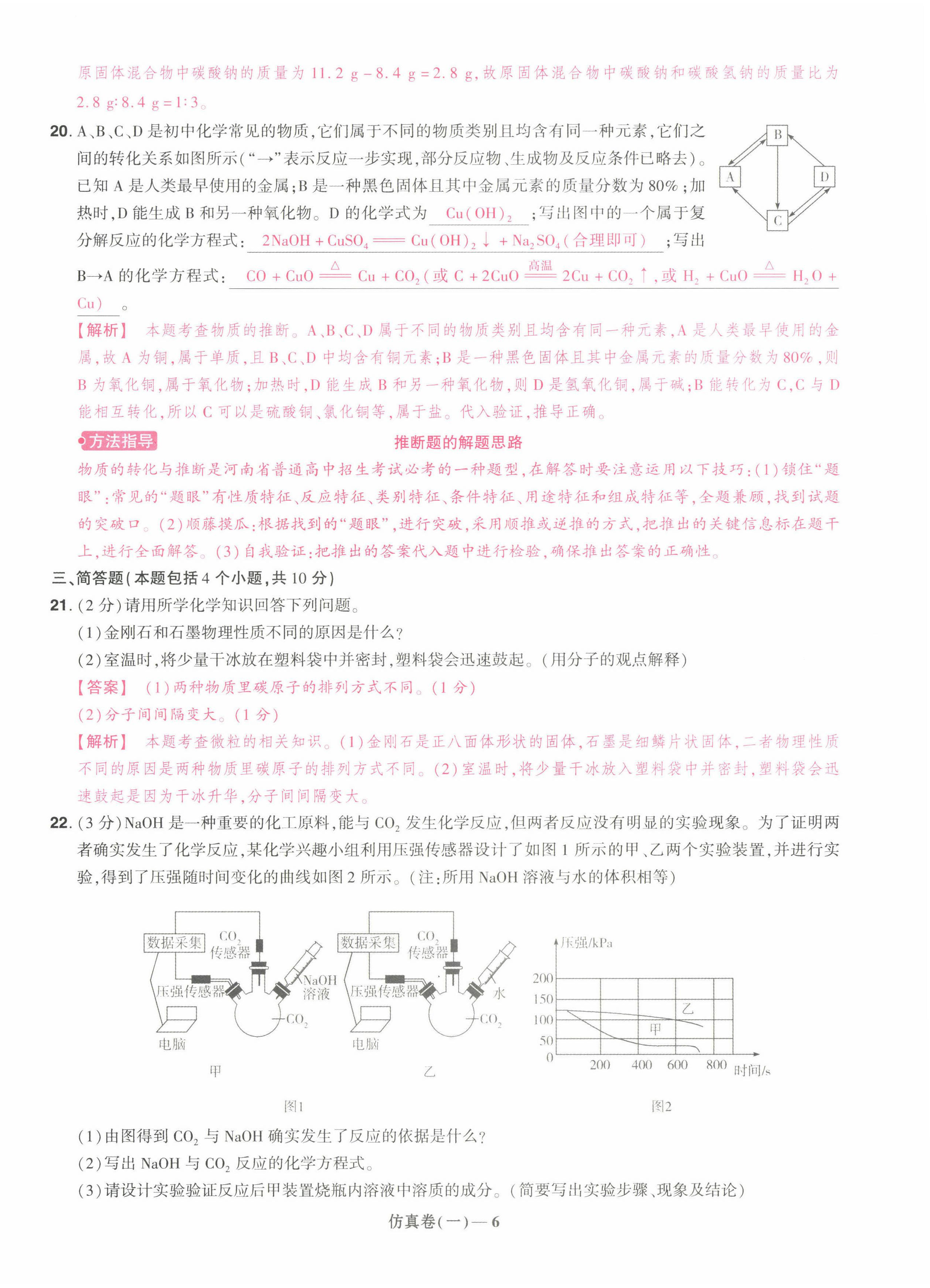 2022年中考仿真卷化學河南專版 第6頁