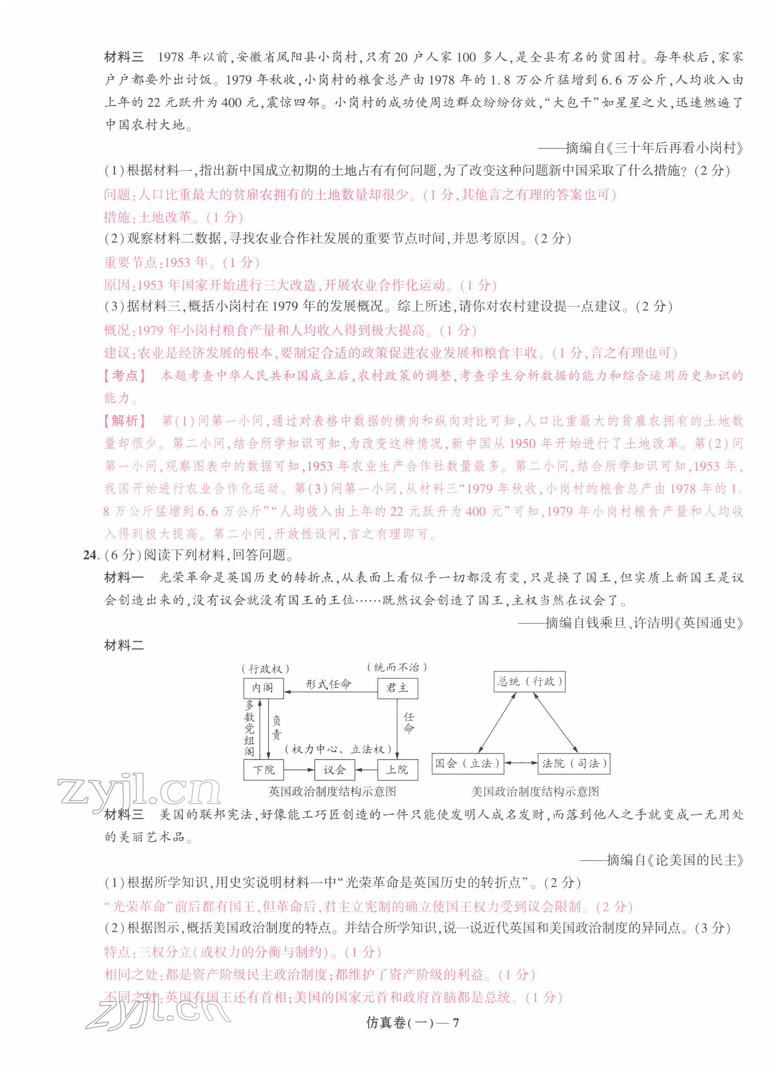 2022年中考仿真卷歷史河南專(zhuān)版 第7頁(yè)