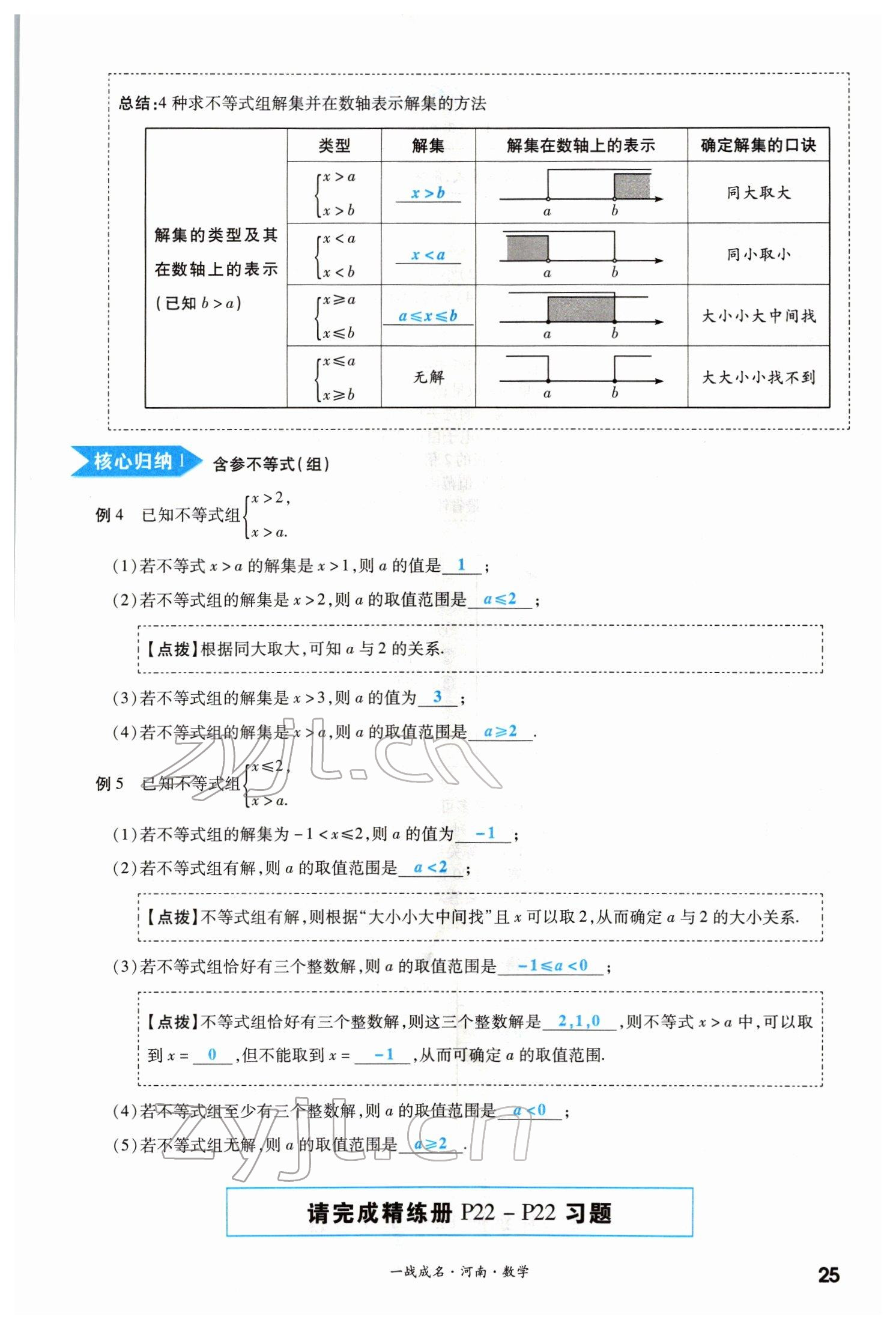 2022年一戰(zhàn)成名考前新方案數(shù)學(xué)河南專版 參考答案第25頁