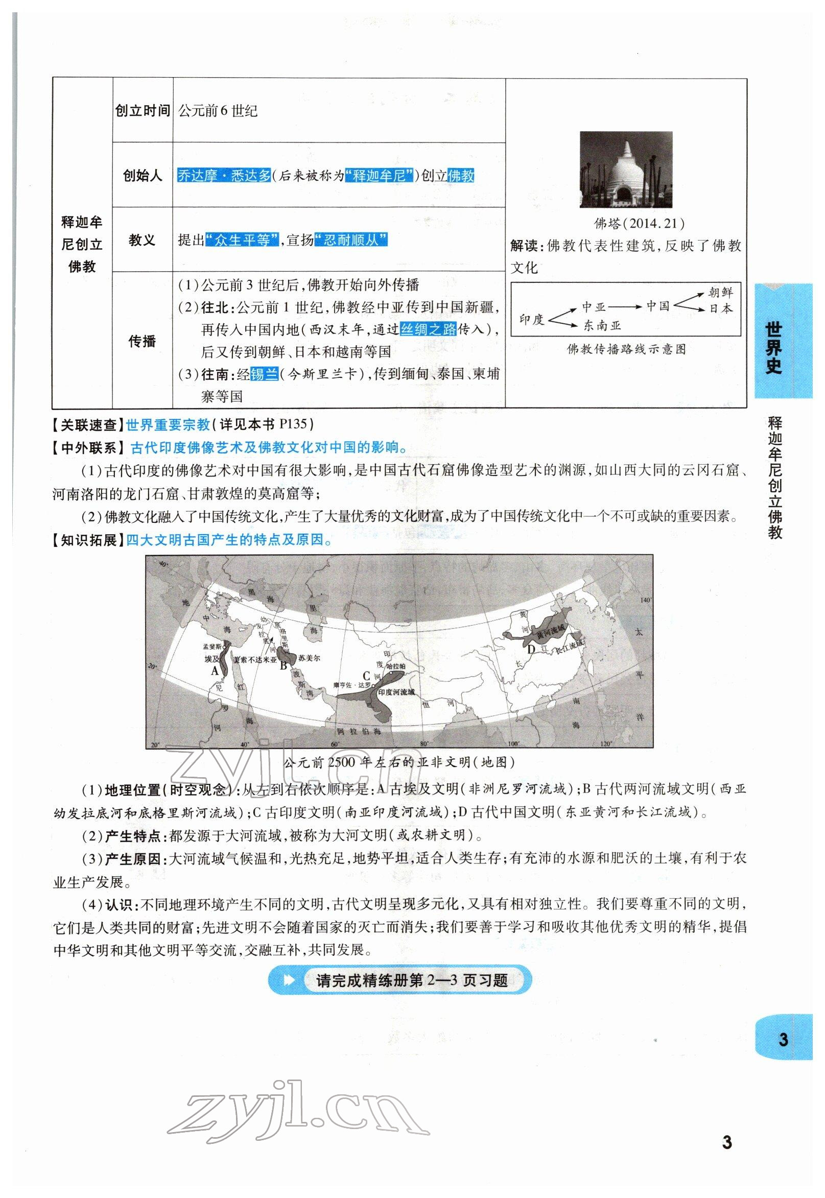 2022年一戰(zhàn)成名考前新方案歷史河南專(zhuān)版 參考答案第3頁(yè)