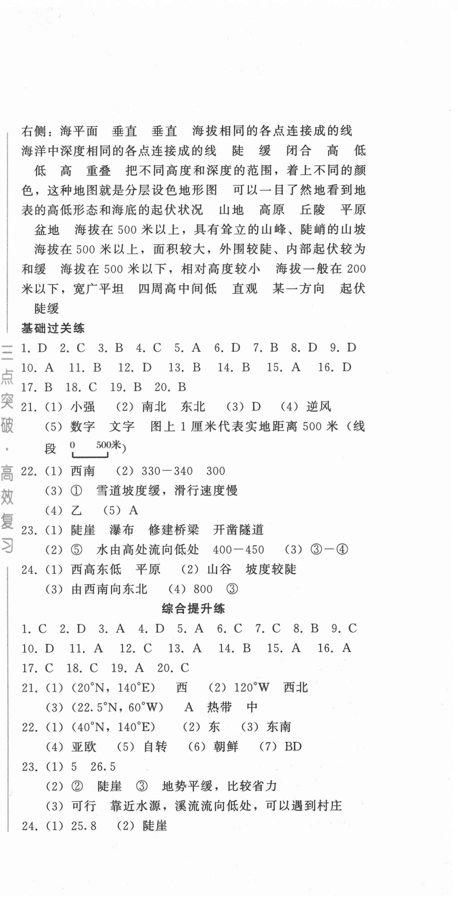 2022年三点突破高效复习地理人教版 第3页