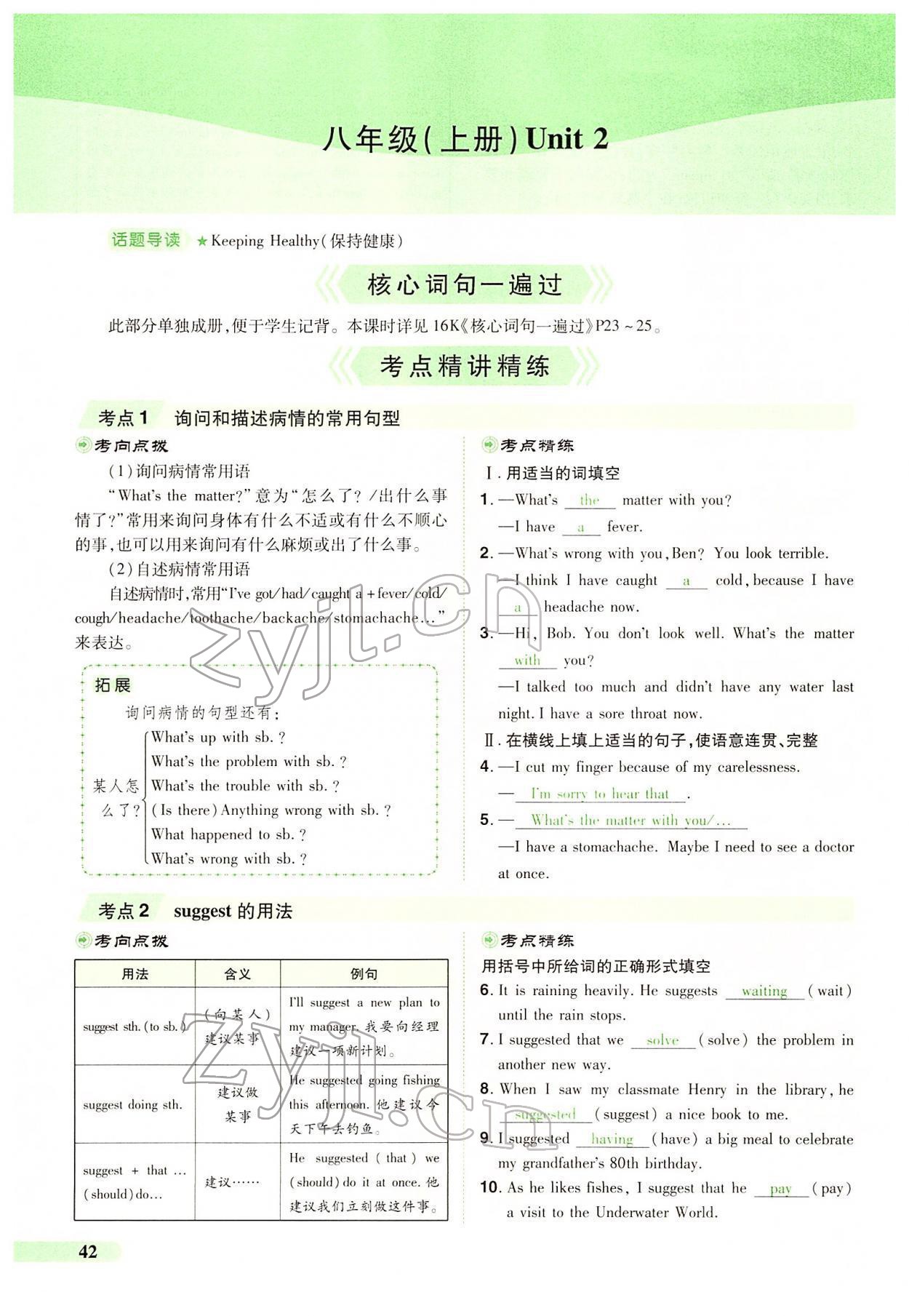 2022年國華教育中考奪冠英語中考課標版河南專版 第40頁