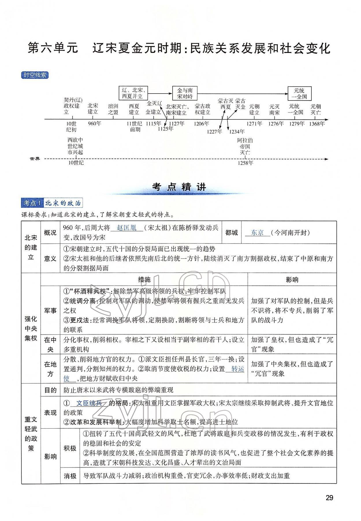 2022年河南中考第一輪總復(fù)習(xí)一本全歷史 第29頁