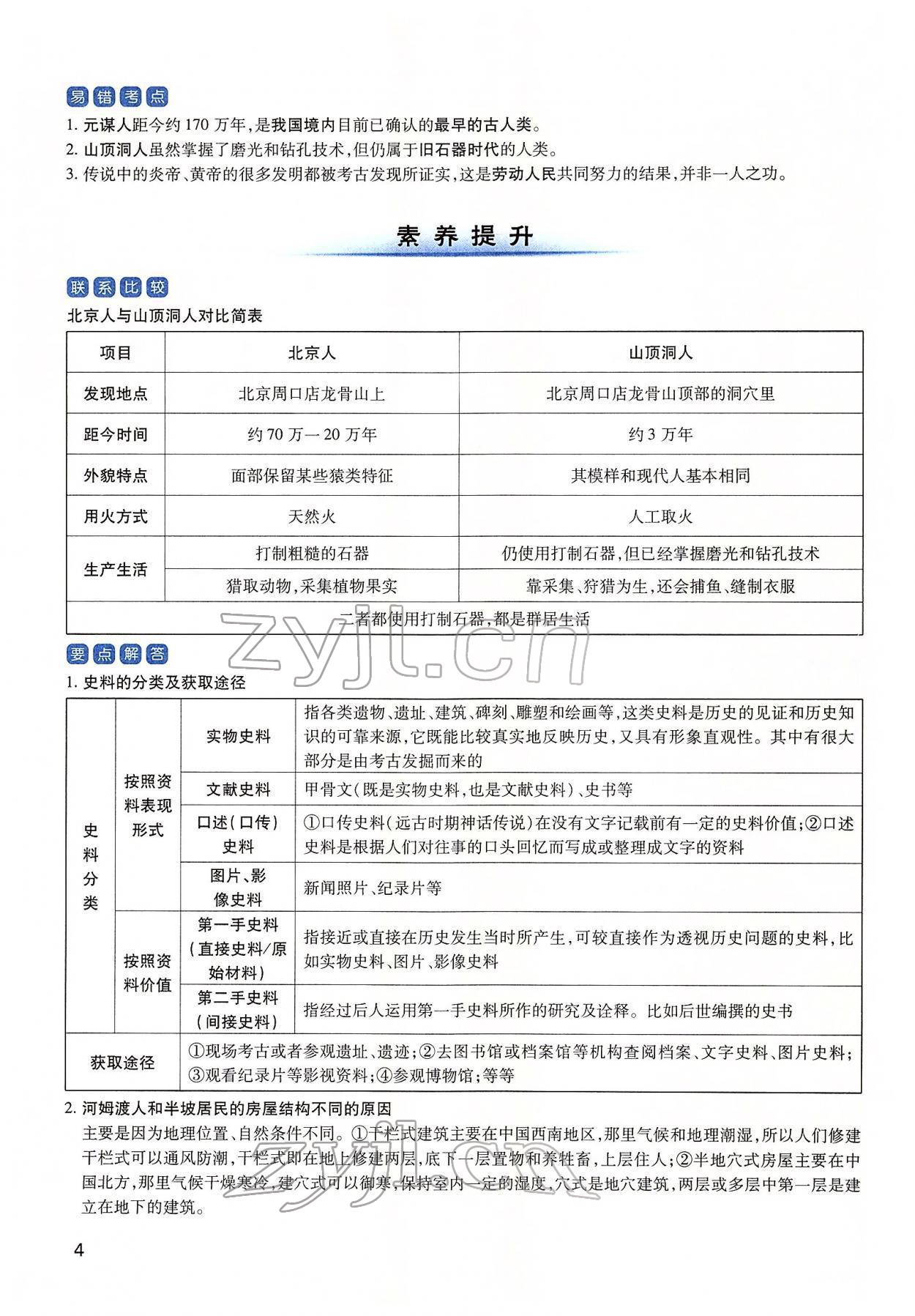 2022年河南中考第一輪總復(fù)習(xí)一本全歷史 第4頁