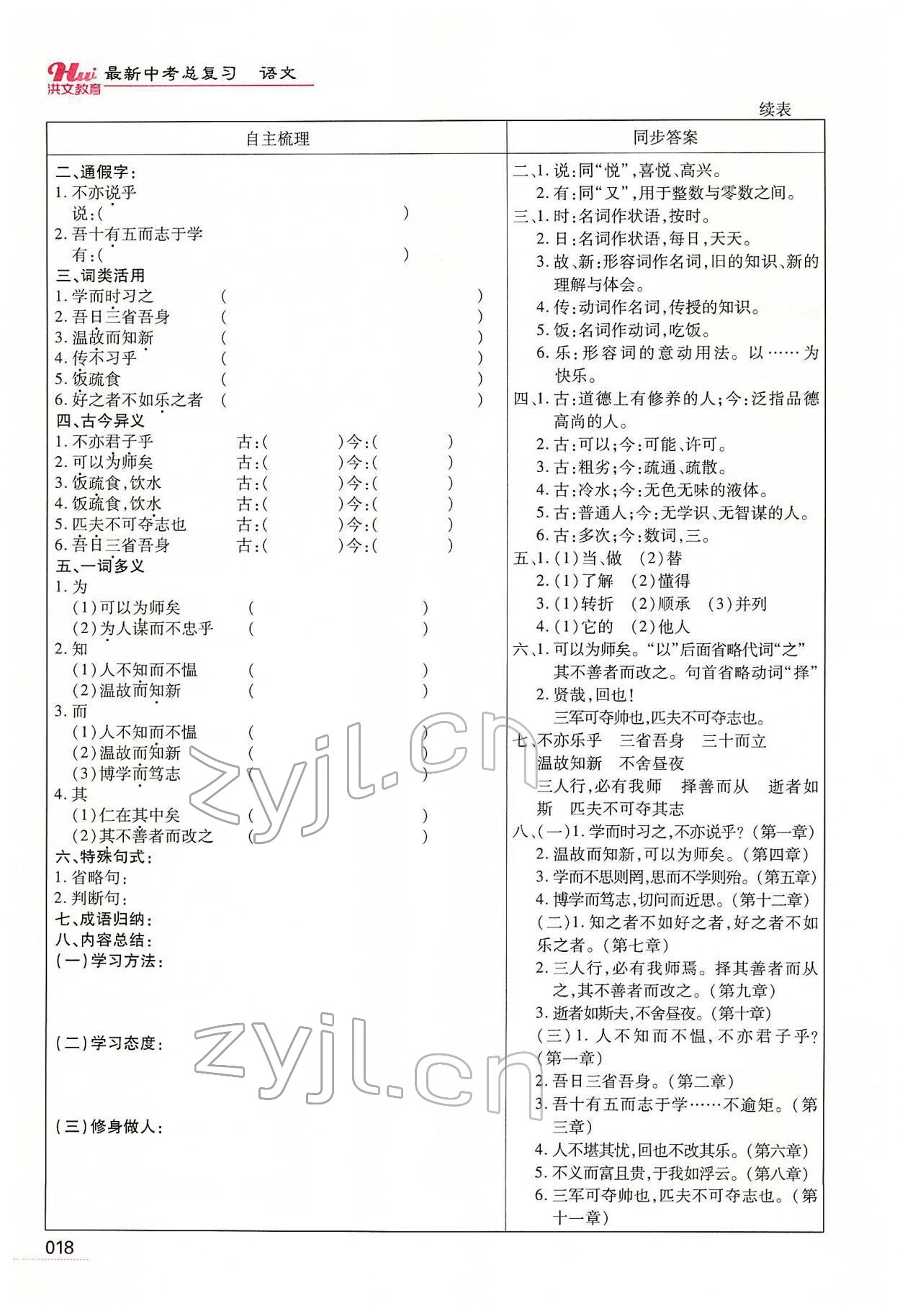 2022年洪文教育最新中考语文河南专版 第16页