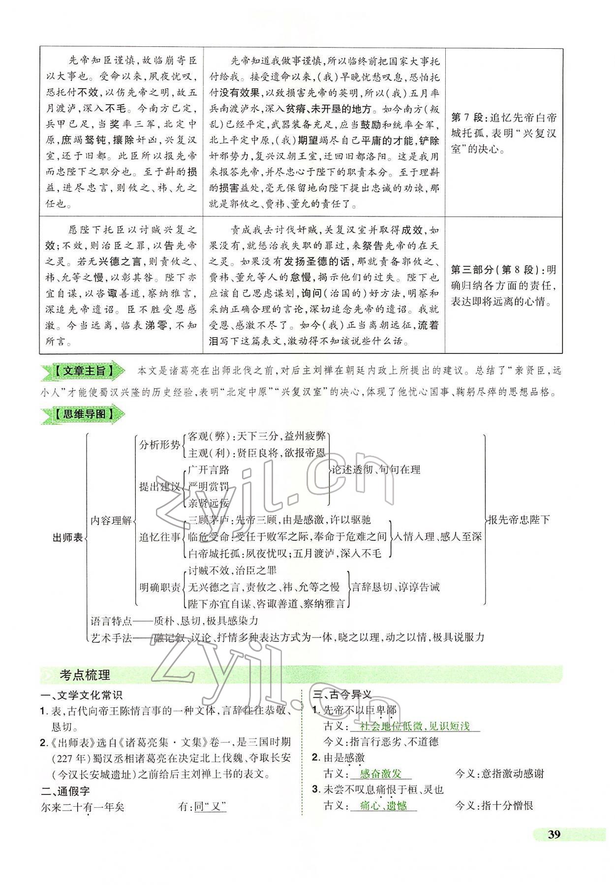 2022年國華教育中考奪冠語文河南專版 第39頁