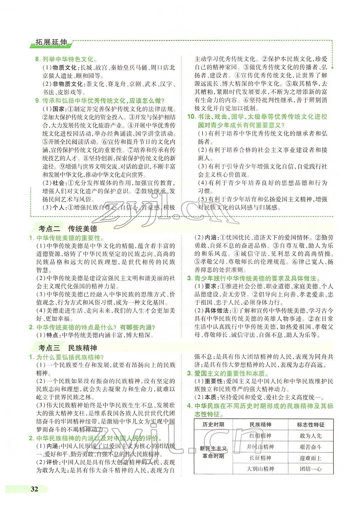 2022年國華教育中考奪冠道德與法治河南專版 第28頁