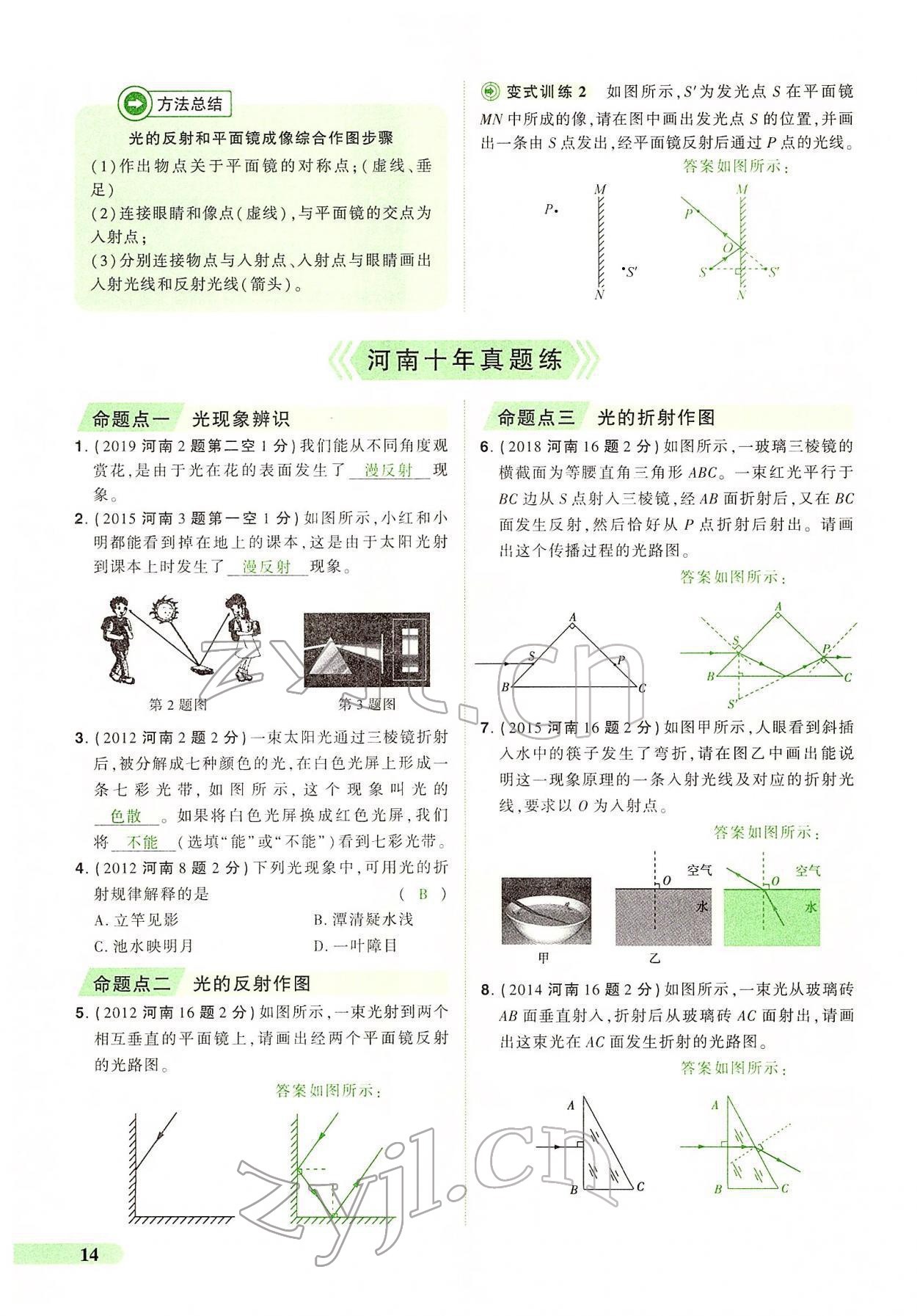 2022年國華教育中考奪冠物理河南專版 第14頁