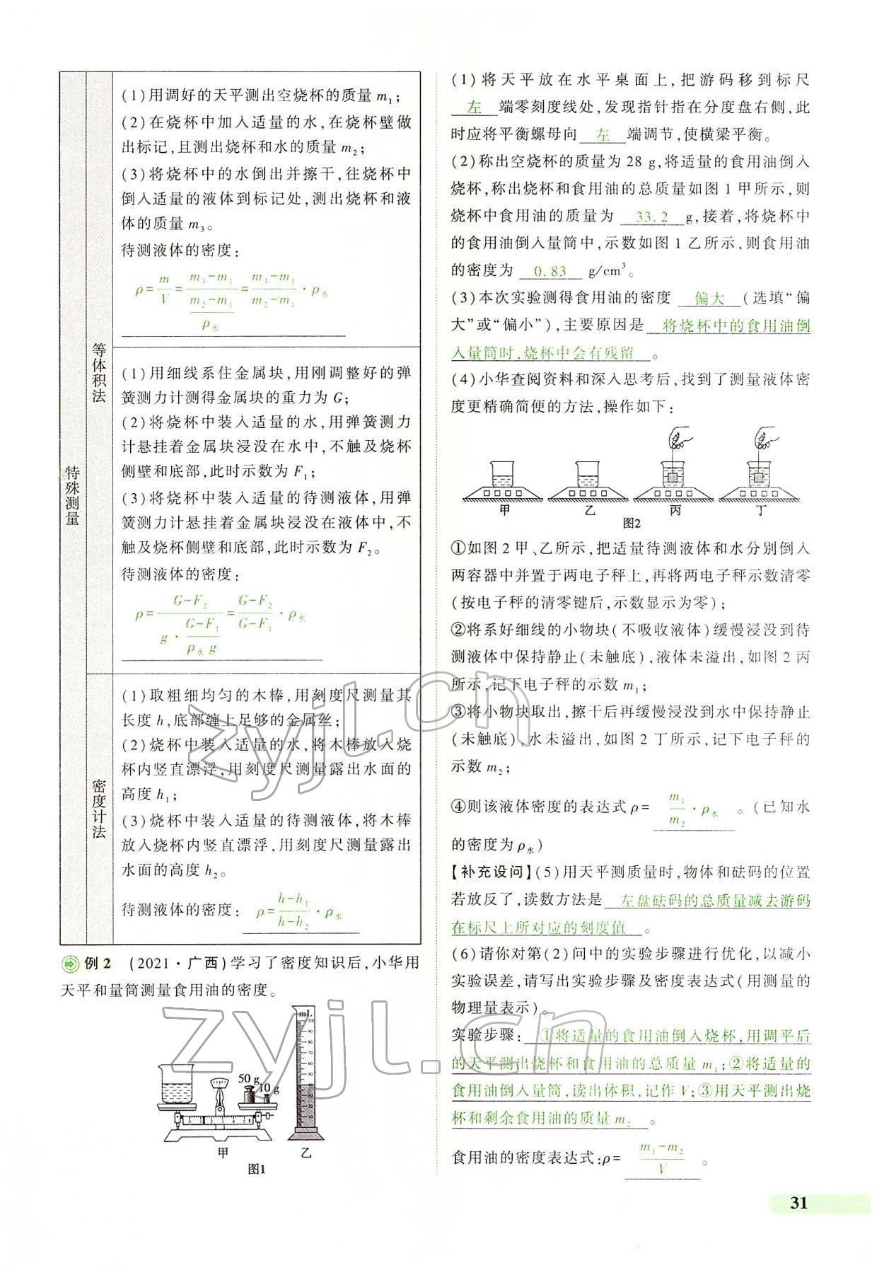 2022年國華教育中考奪冠物理河南專版 第31頁